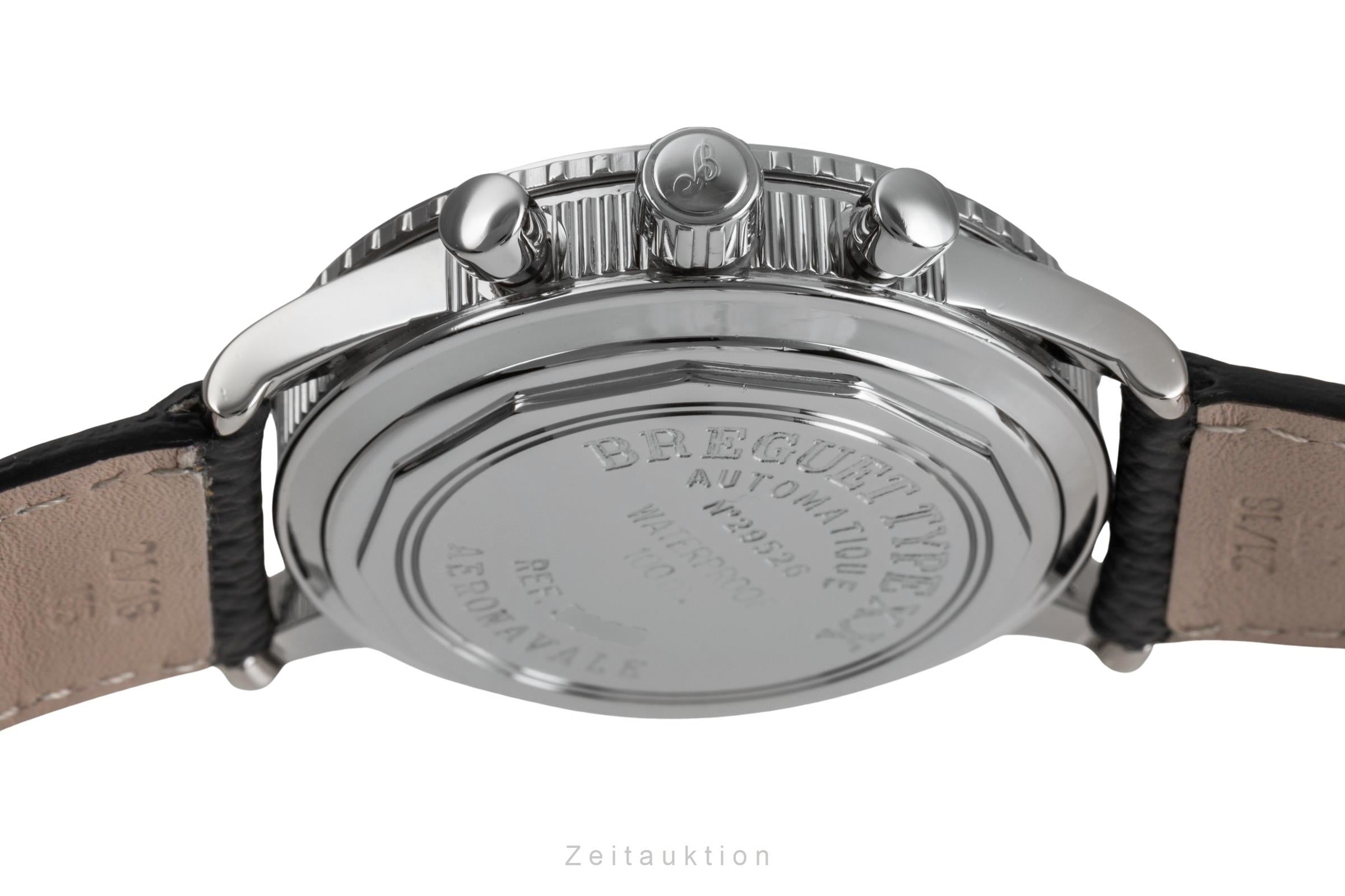 Breguet Type XX chronographe acier automatique montre pour hommes 3800  [2504191]