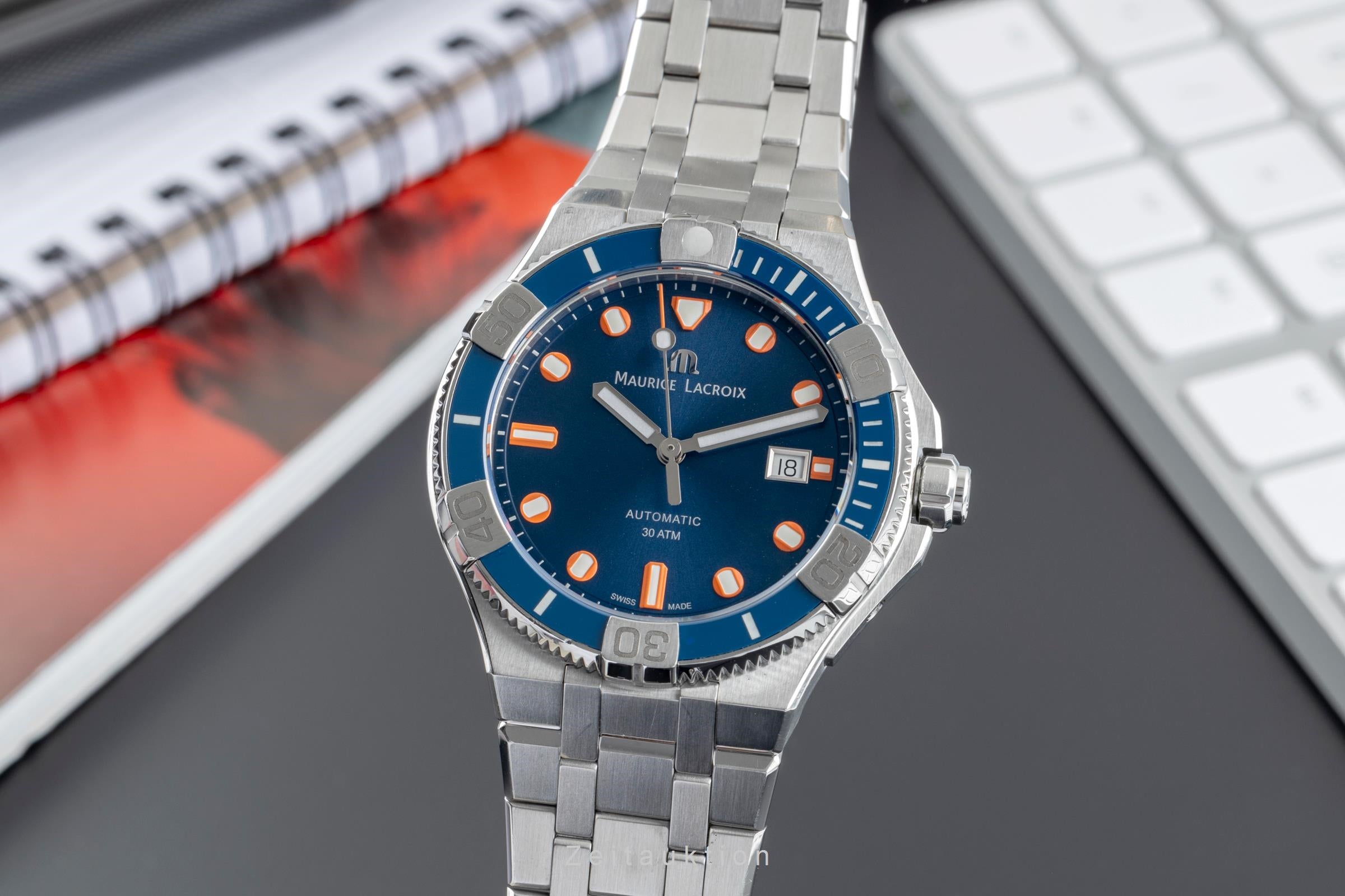 Maurice Lacroix Aikon acier automatique montre pour hommes AI6058-SS002-431 Limited  [2504192]