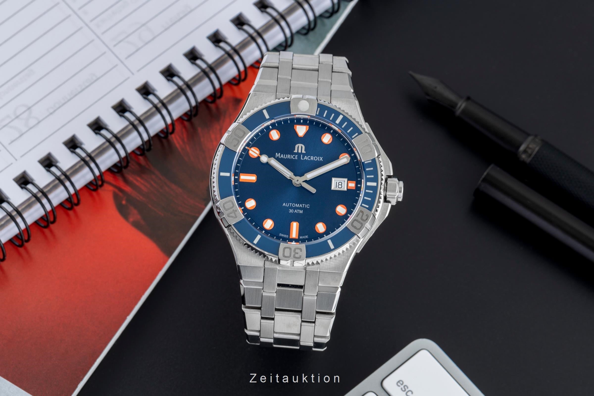 Maurice Lacroix Aikon acero automático reloj para caballeros AI6058-SS002-431 Limited  [2504192]