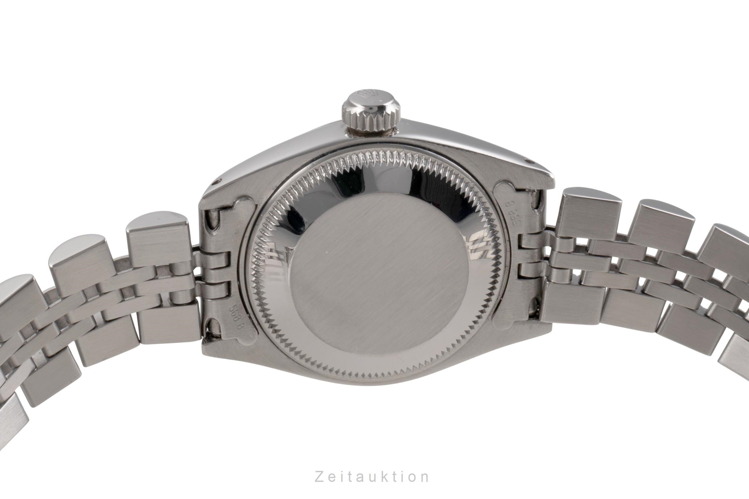 Rolex Date Stahl / Weissgold Automatik Silver Dial Damenuhr Ref. 6917  [2504195]
