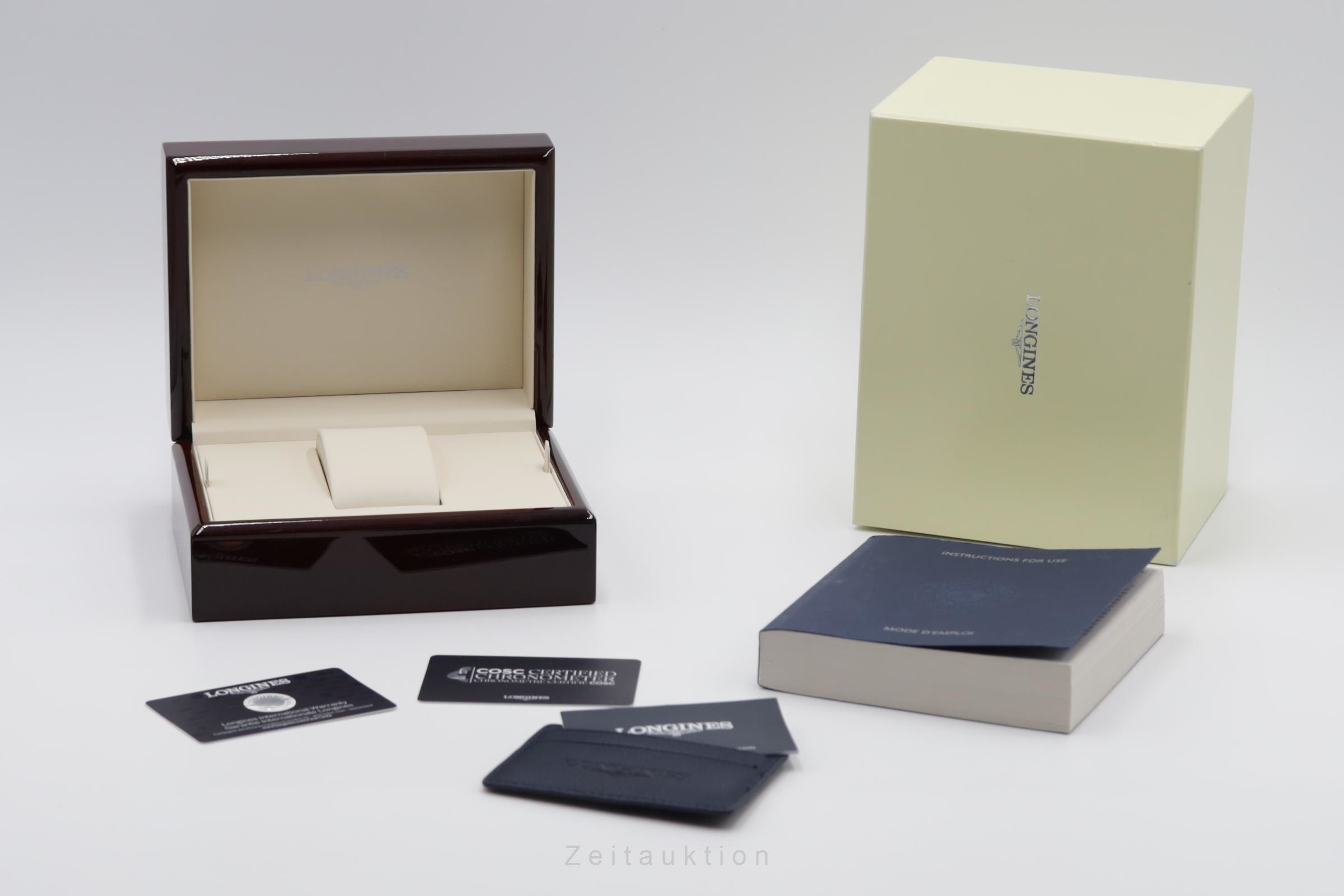 Longines Spirit Zulu Time GMT Stahl Automatik Ref. L3.812.4.63.2 B&P 2022 [2504200]