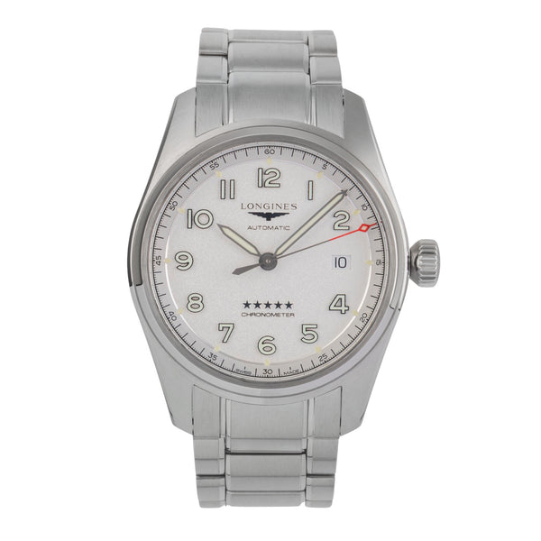Longines Spirit acier automatique montre pour hommes L3.810.4.73.9  [2504201]