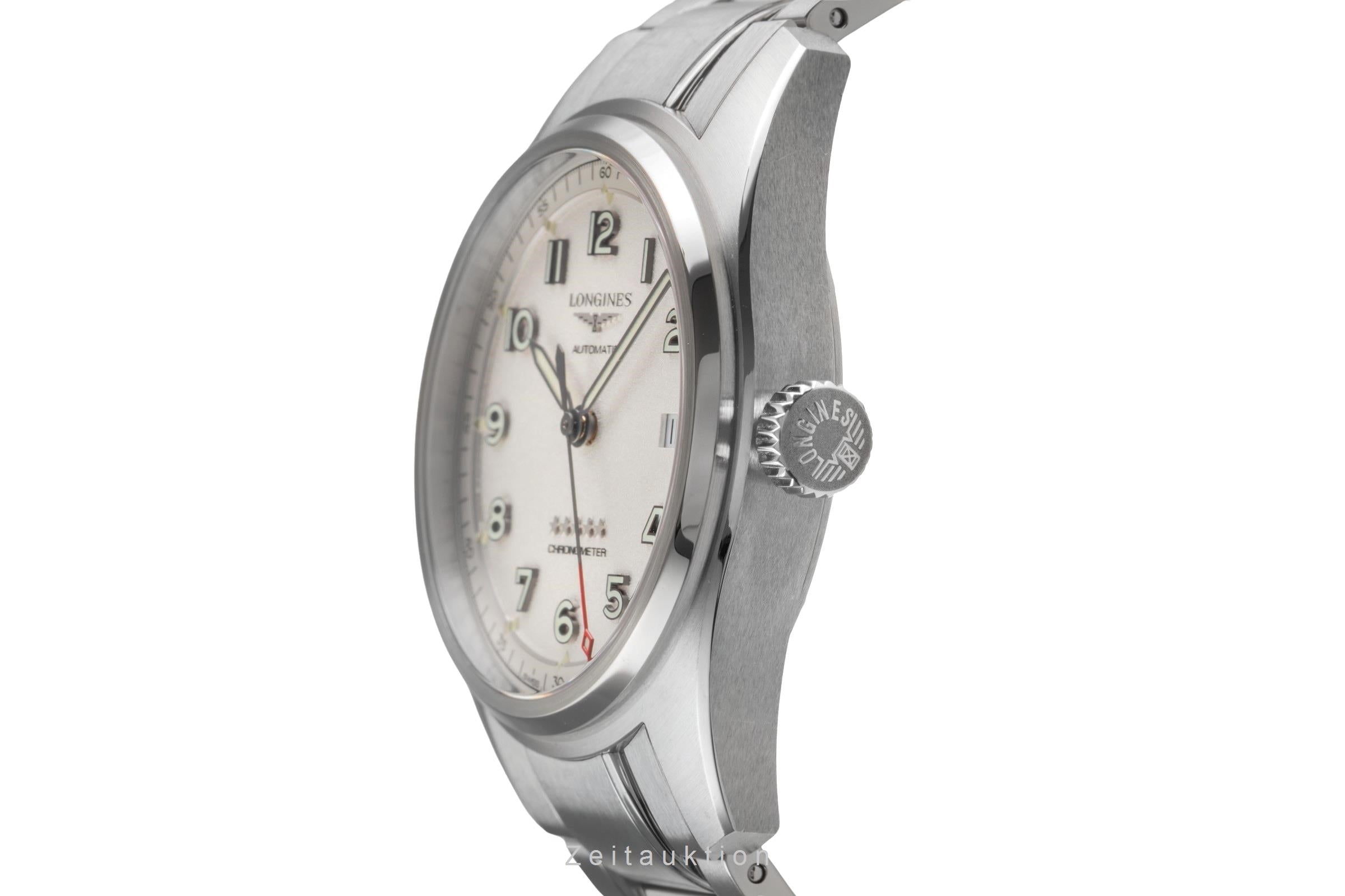 Longines Spirit acier automatique montre pour hommes L3.810.4.73.9  [2504201]