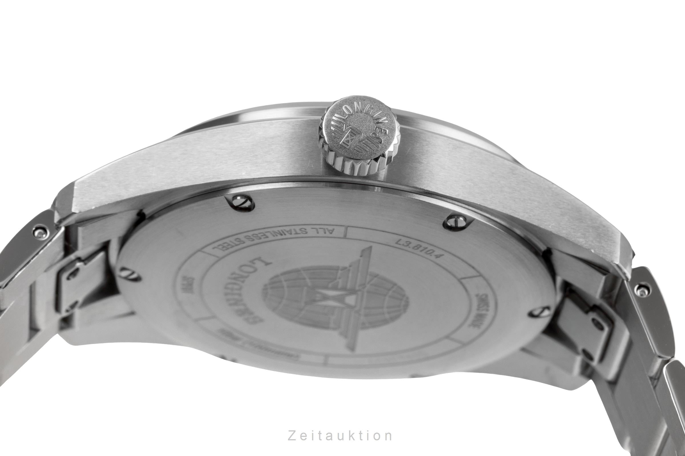 Longines Spirit acier automatique montre pour hommes L3.810.4.73.9  [2504201]