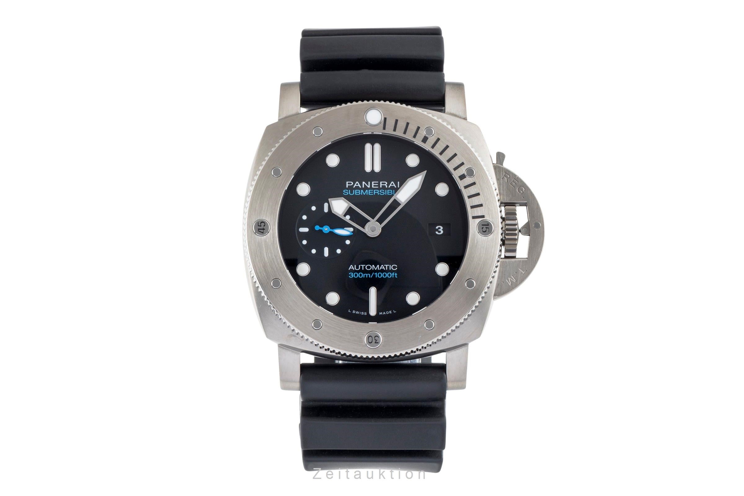 Panerai Submersible titanium automatic men's watch PAM01305 LP: 10900EUR  [2504205]