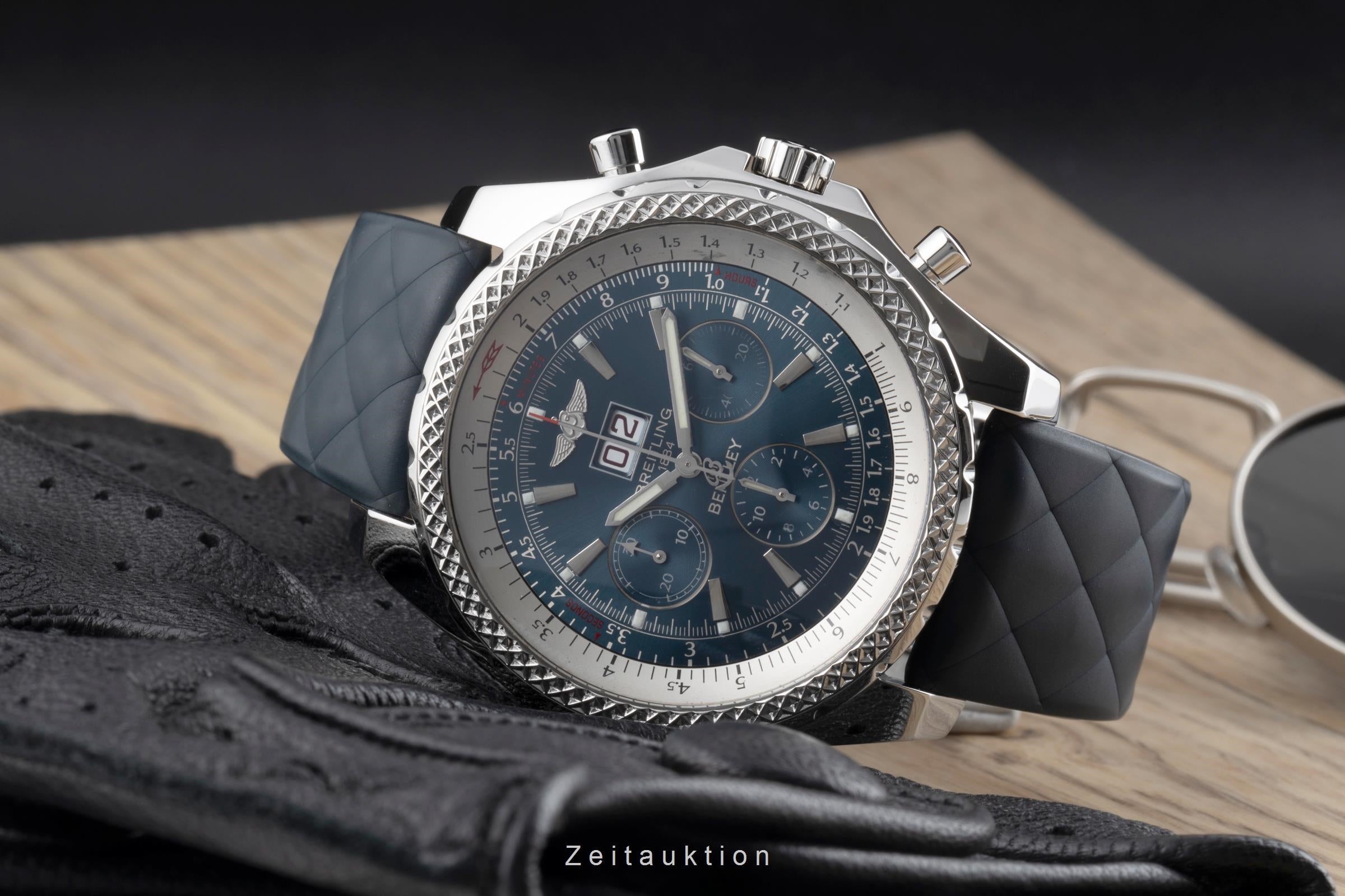 Breitling Bentley 6.75 Chronograph Stahl Automatik Herrenuhr Ref. A44362B728  [2504207]