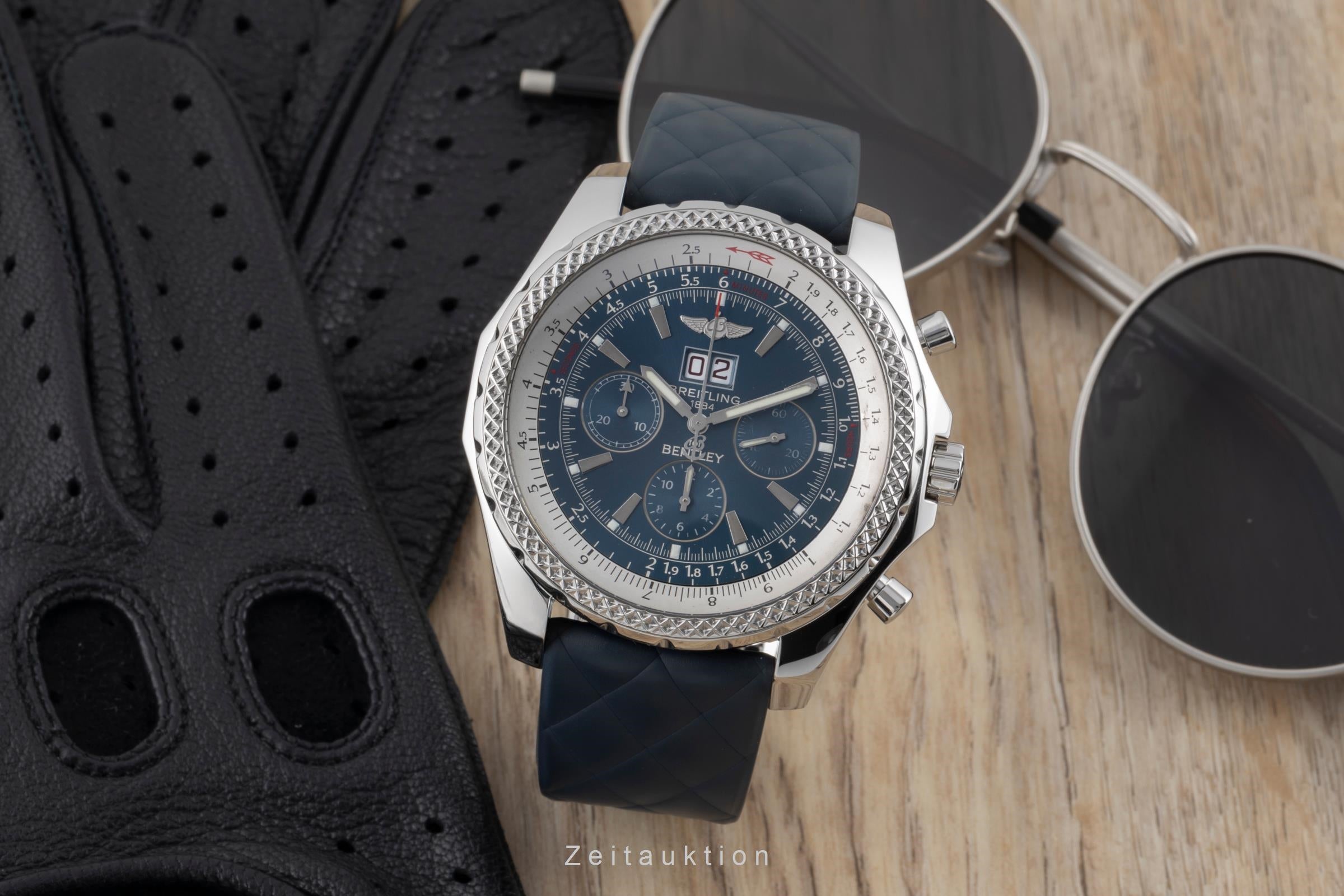 Breitling Bentley 6.75 Chronograph Stahl Automatik Herrenuhr Ref. A44362B728  [2504207]