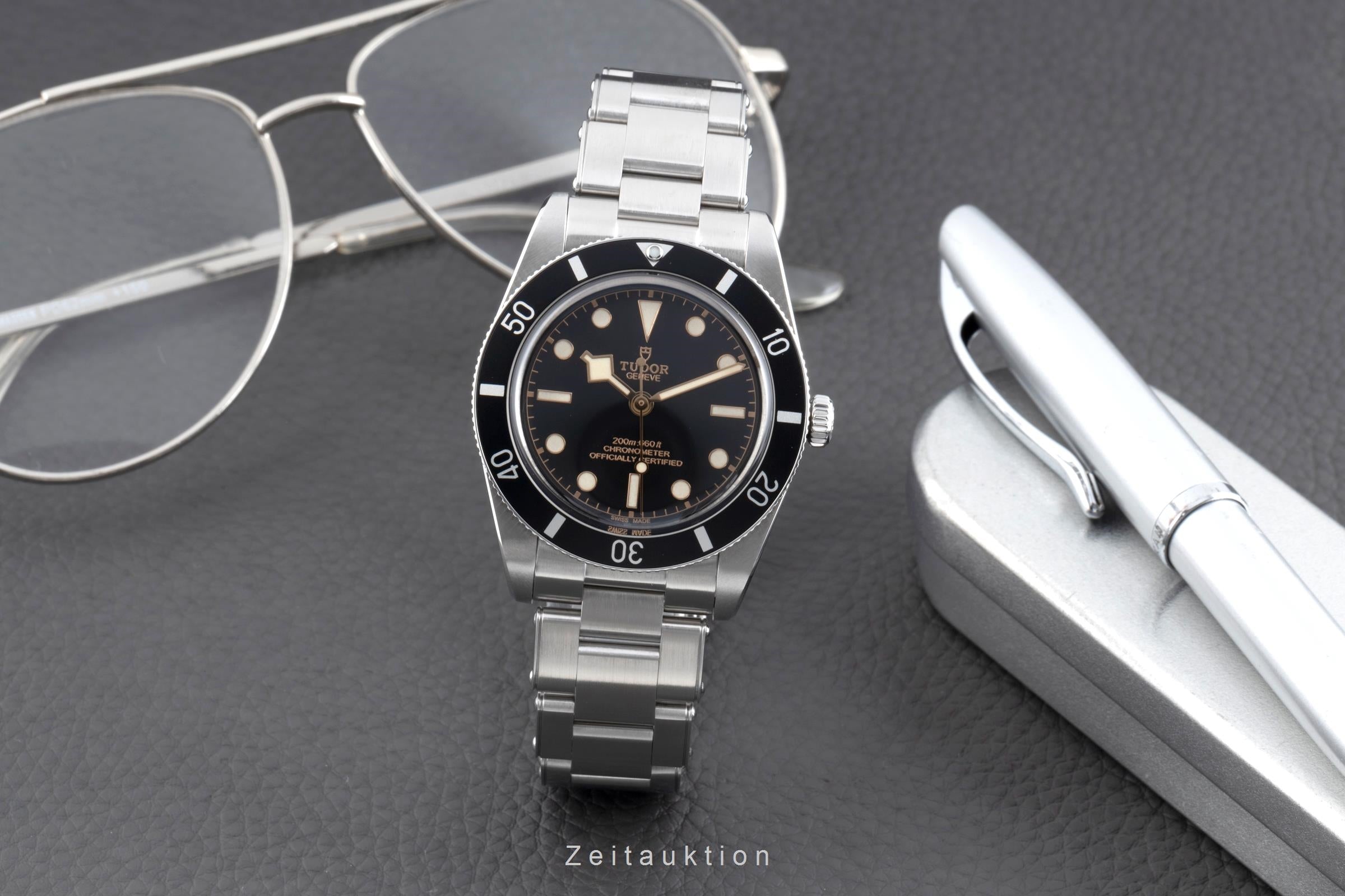 Tudor Black Bay 54 Edelstahl Automatik Herrenuhr Ref. 79000N B&P 2024 [2504209]