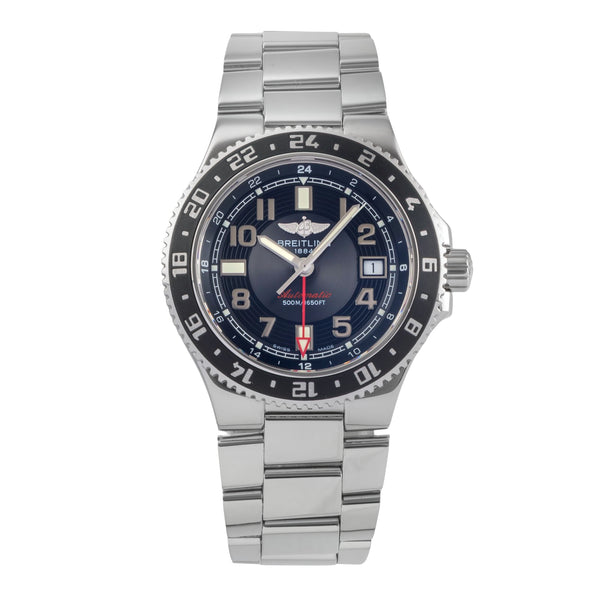 Breitling Superocean acier automatique montre pour hommes A3238011/BA38  [2504212]