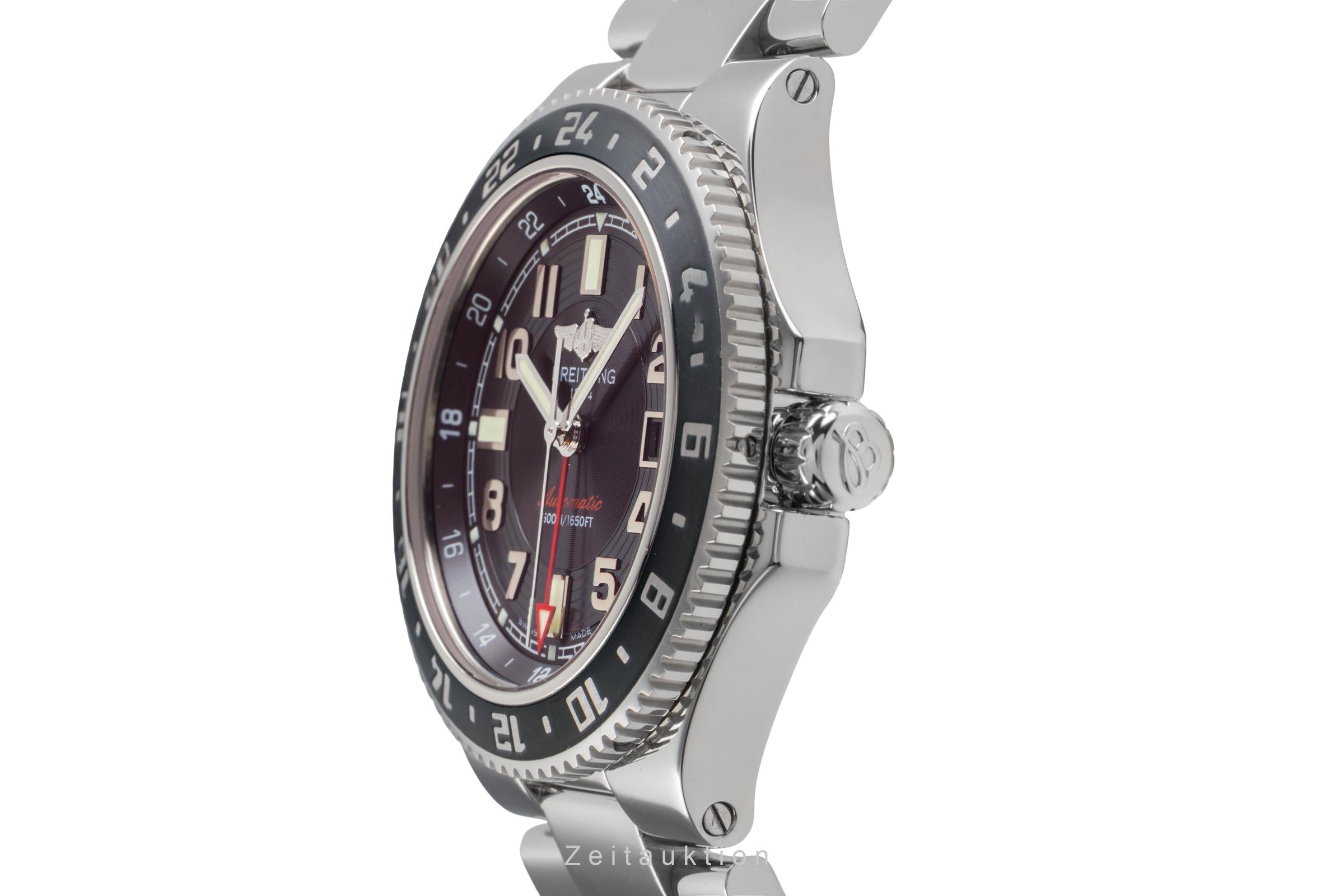 Breitling Superocean acier automatique montre pour hommes A3238011/BA38  [2504212]