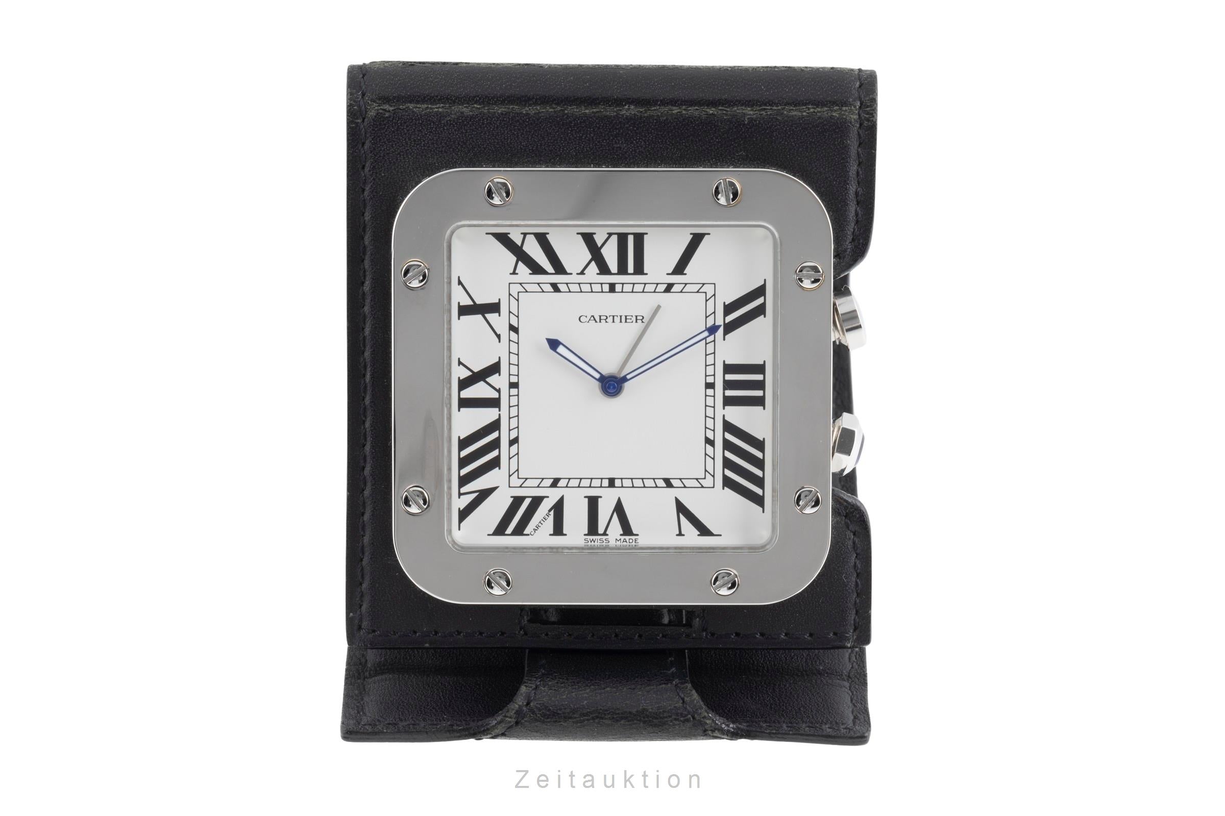 Cartier Santos acier quartz unisexe 2750, GGC98100  [2504219]