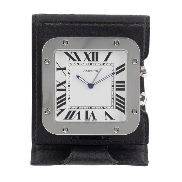 Cartier Santos acier quartz unisexe 2750, GGC98100  [2504219]