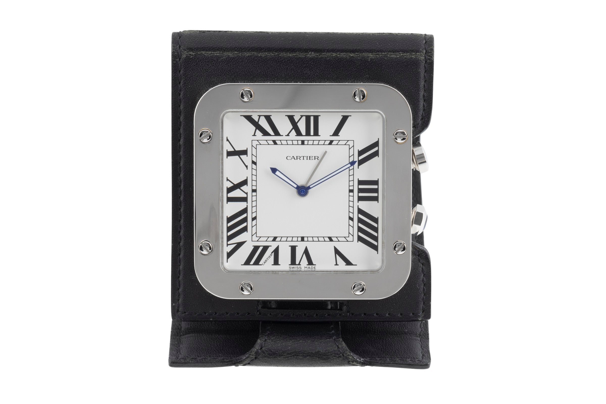 Cartier Santos acier quartz unisexe 2750, GGC98100  [2504219]