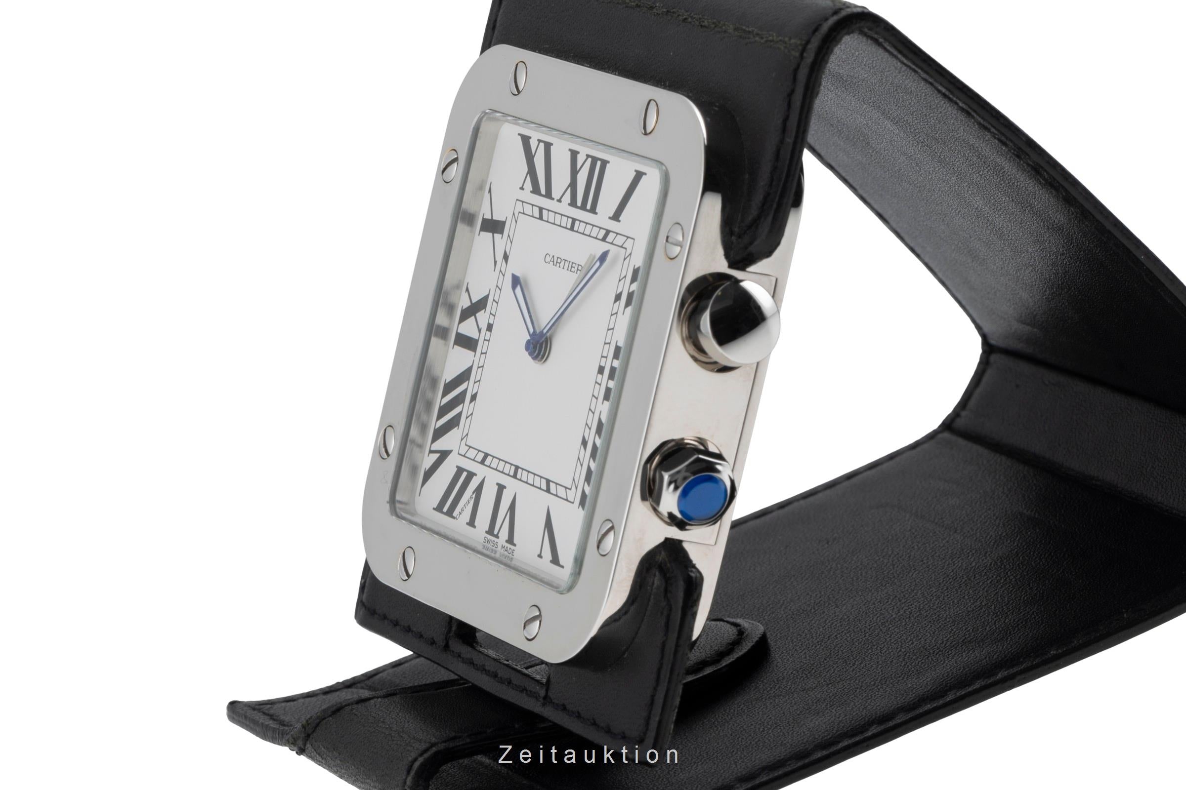 Cartier Santos acier quartz unisexe 2750, GGC98100  [2504219]