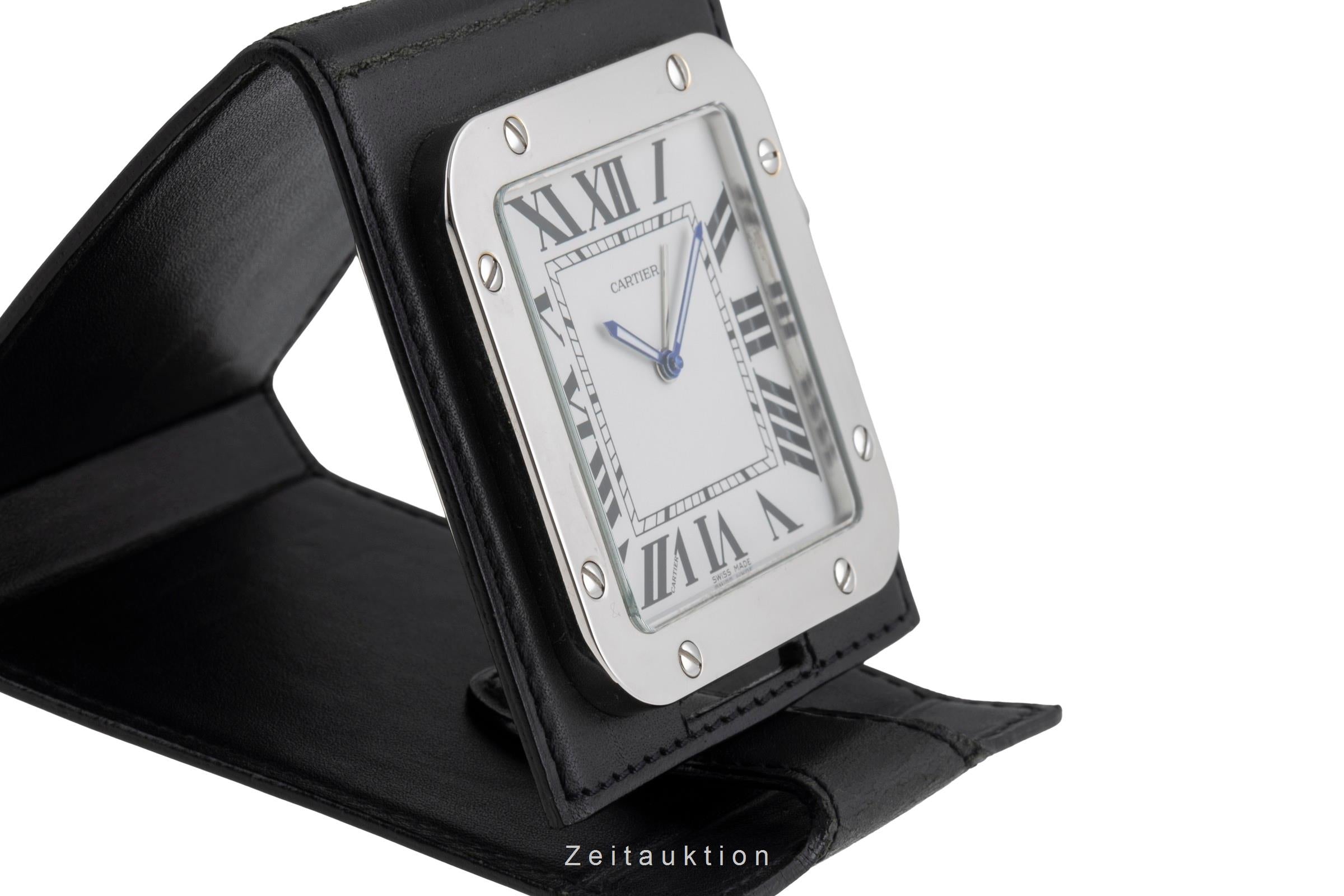 Cartier Santos acier quartz unisexe 2750, GGC98100  [2504219]