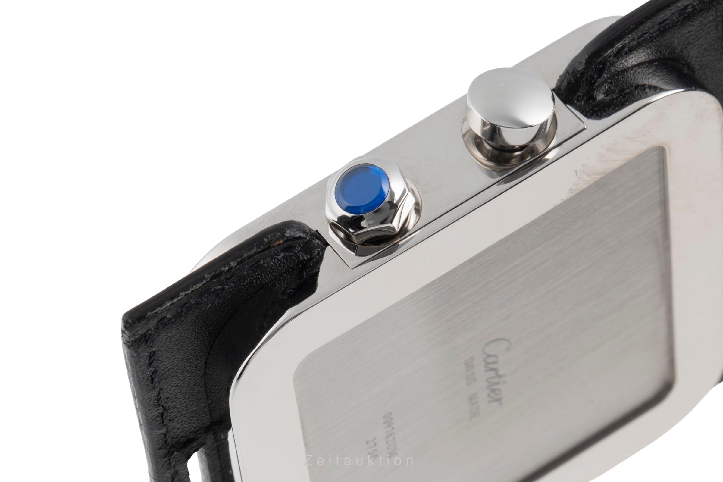 Cartier Santos acier quartz unisexe 2750, GGC98100  [2504219]