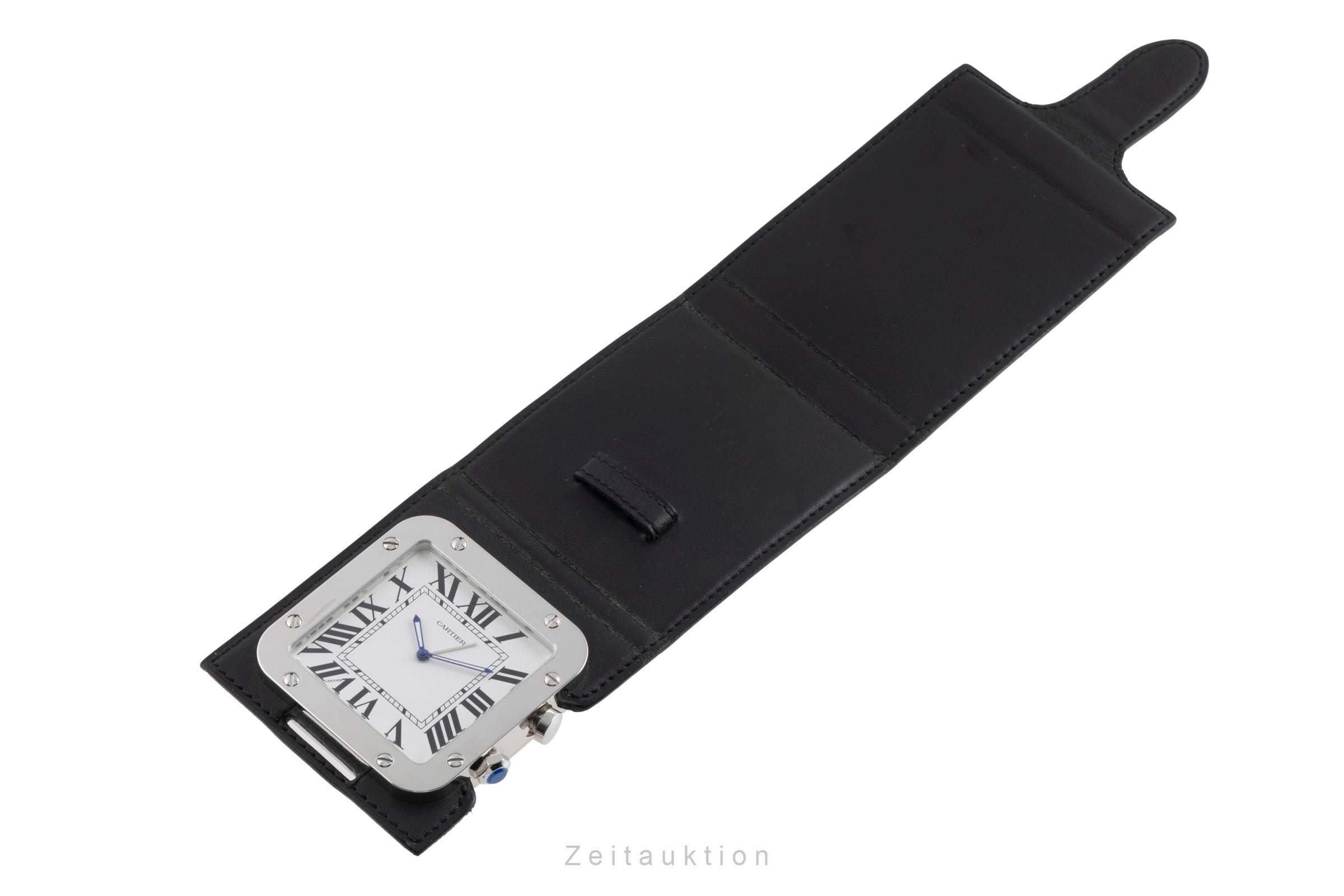 Cartier Santos acier quartz unisexe 2750, GGC98100  [2504219]