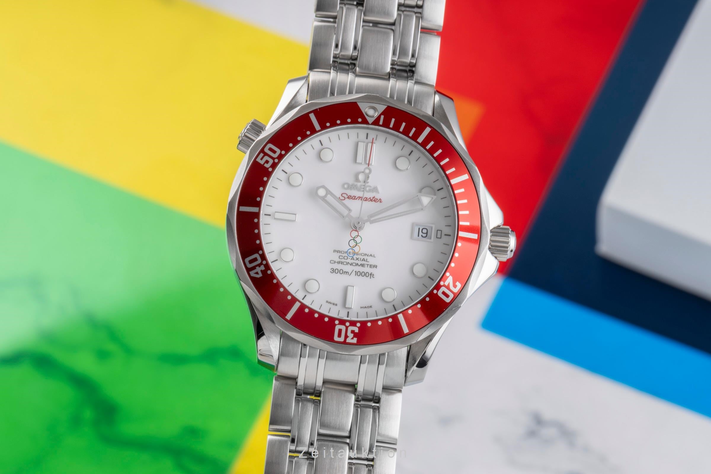 Omega Seamaster acier automatique montre pour hommes 212.30.41.20.04.001 Limited  [2504222]