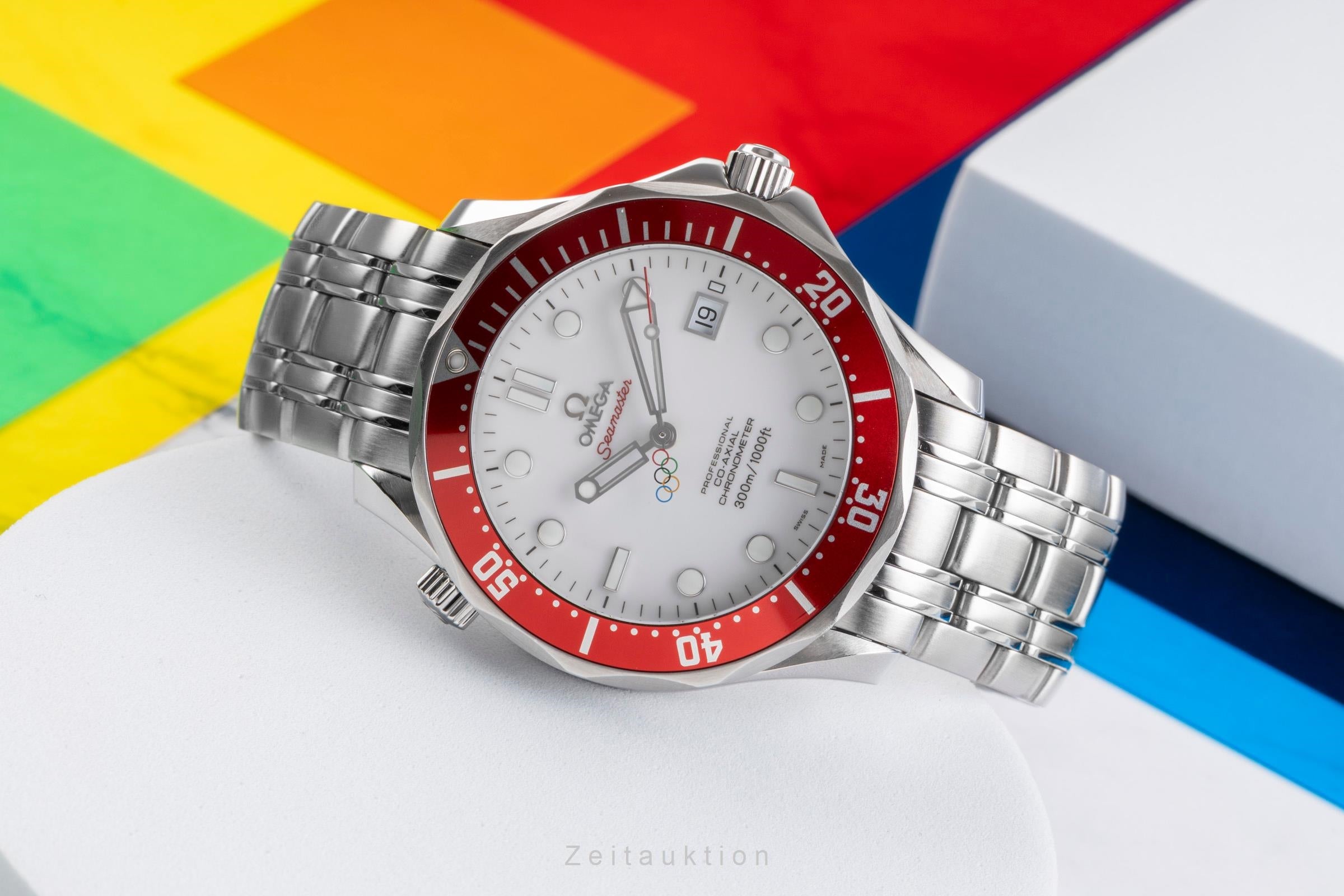 Omega Seamaster acier automatique montre pour hommes 212.30.41.20.04.001 Limited  [2504222]