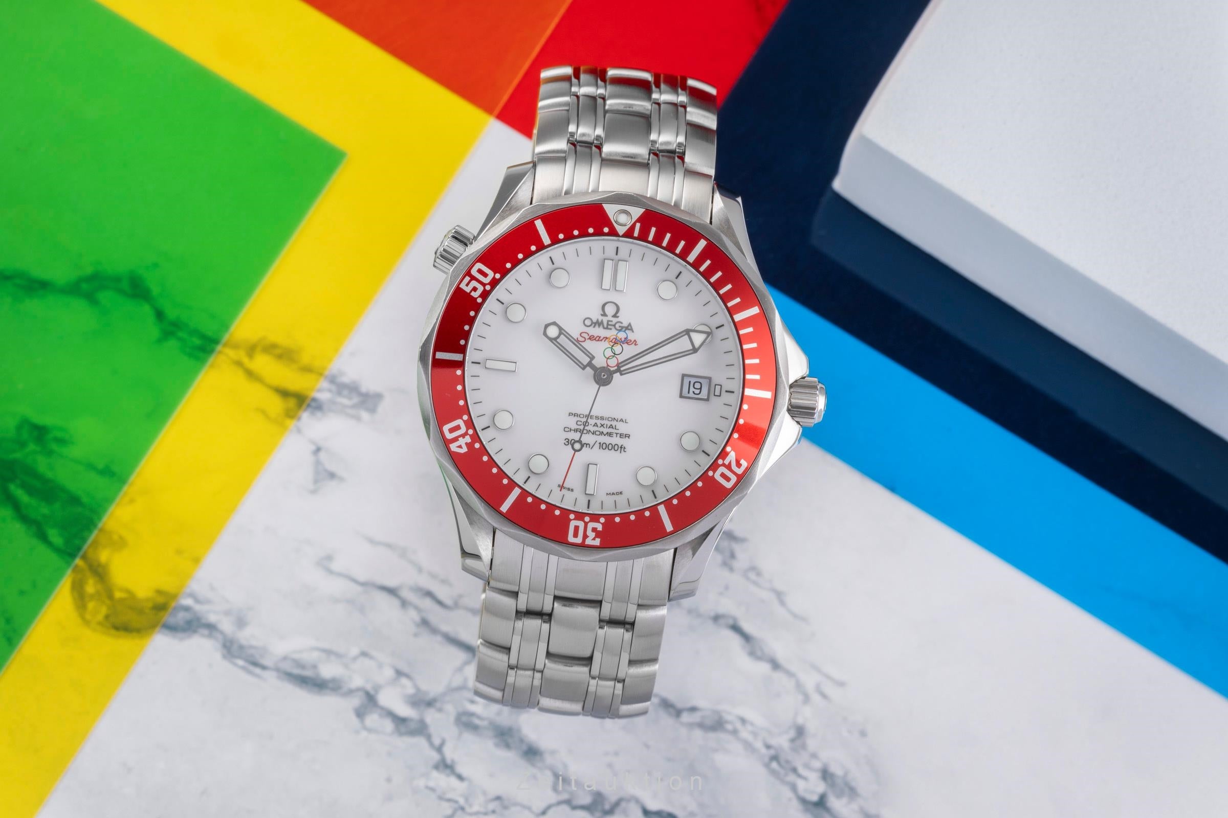 Omega Seamaster acier automatique montre pour hommes 212.30.41.20.04.001 Limited  [2504222]