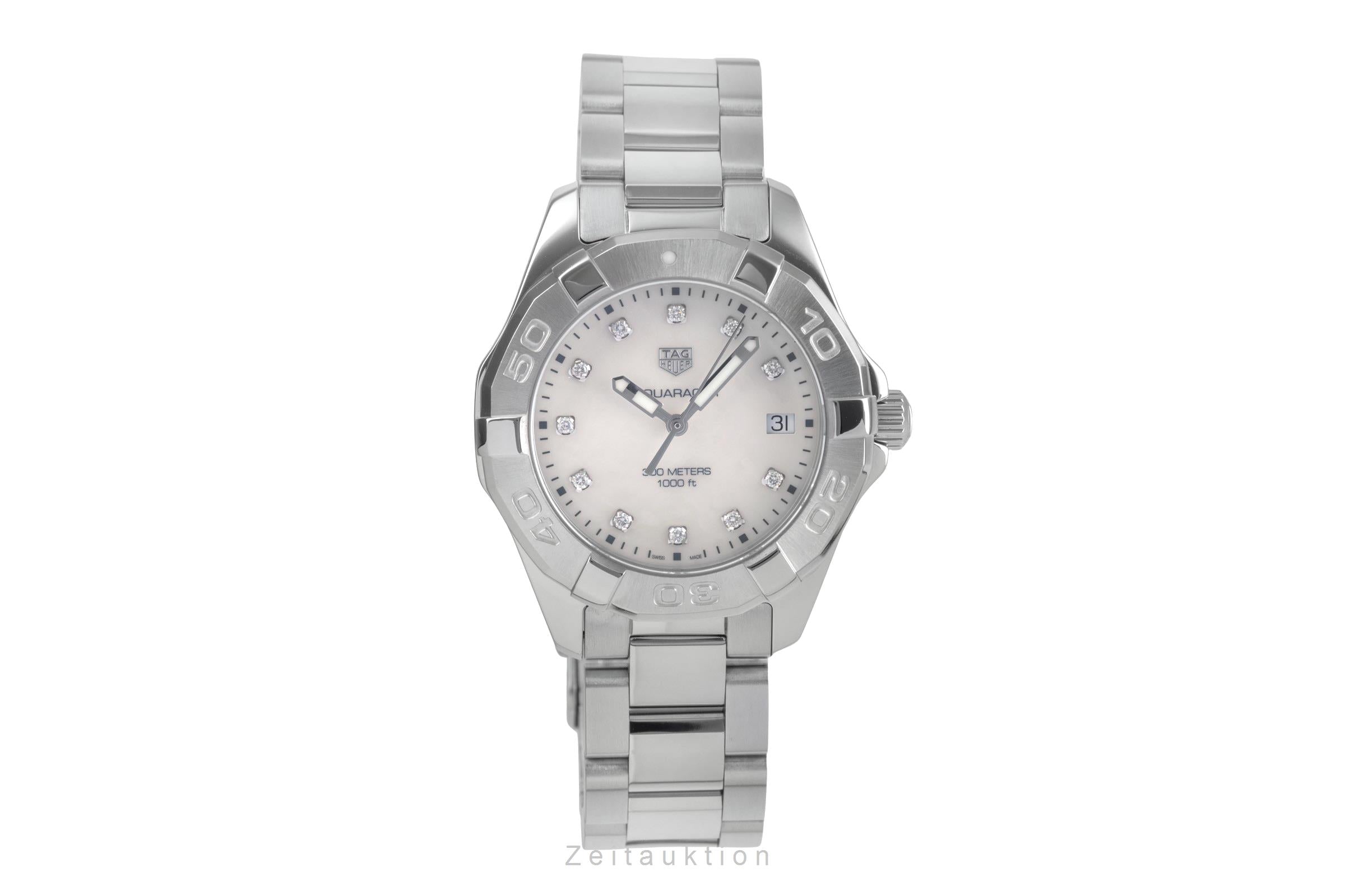 Tag Heuer Aquaracer acier quartz montre pour femmes WBD131B.BA0748	  [2504224]
