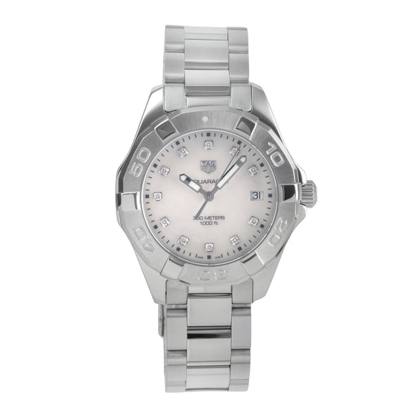 Tag Heuer Aquaracer acier quartz montre pour femmes WBD131B.BA0748	  [2504224]