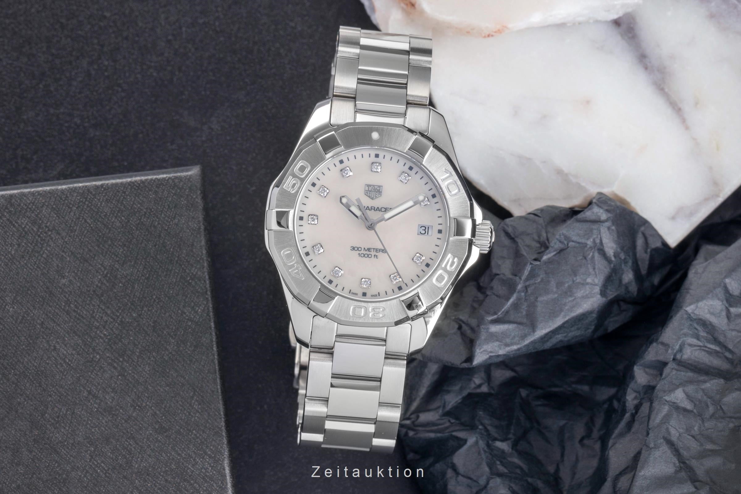 Tag Heuer Aquaracer acier quartz montre pour femmes WBD131B.BA0748	  [2504224]