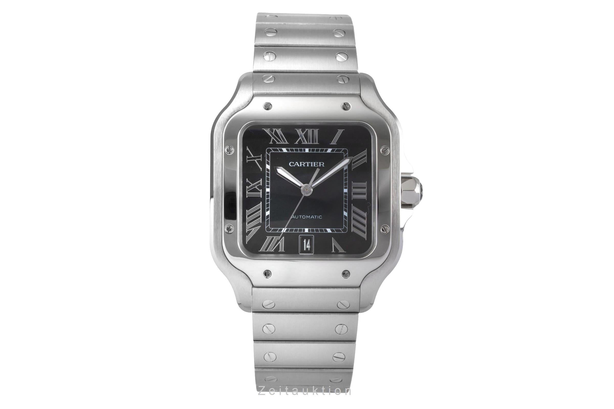 Cartier Santos steel automatic men's watch WSSA0062 LP: 8850EUR  [2504230]