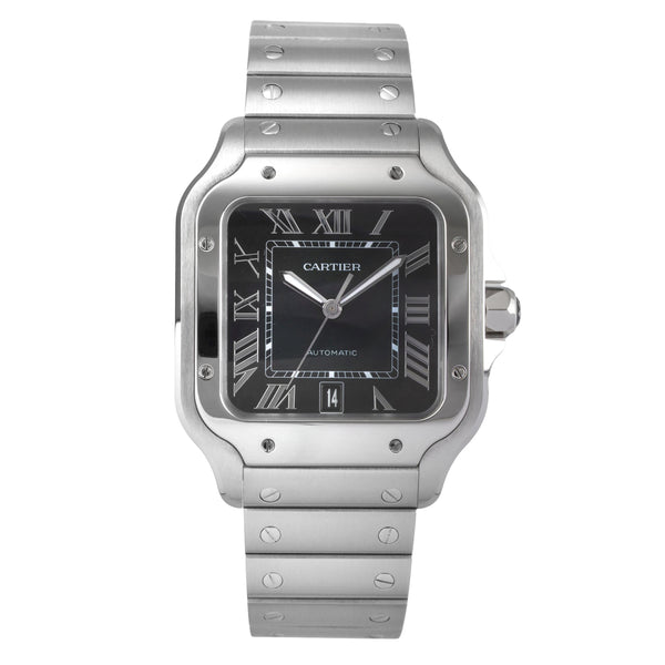 Cartier Santos steel automatic men's watch WSSA0062 LP: 8850EUR  [2504230]