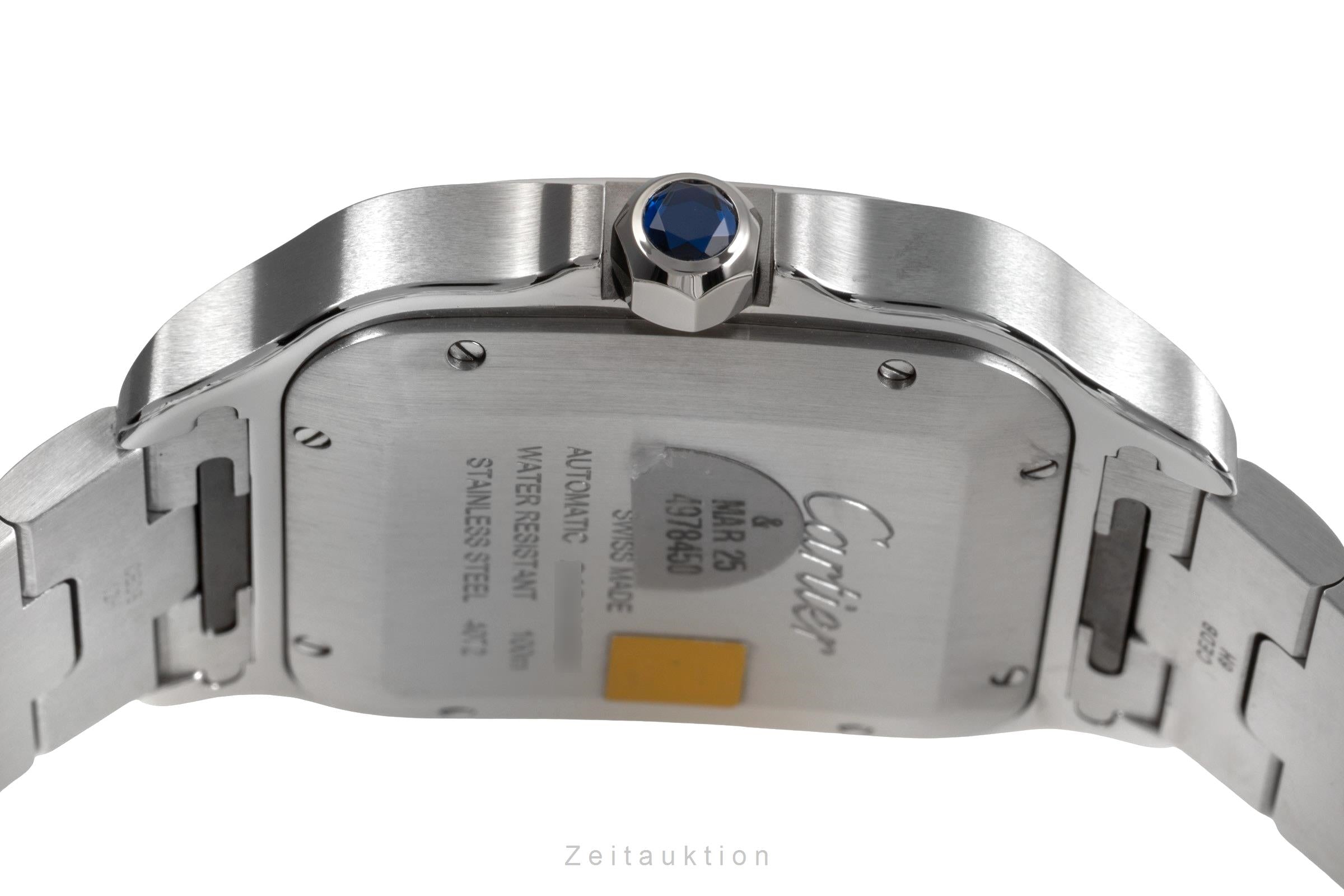 Cartier Santos steel automatic men's watch WSSA0062 LP: 8850EUR  [2504230]