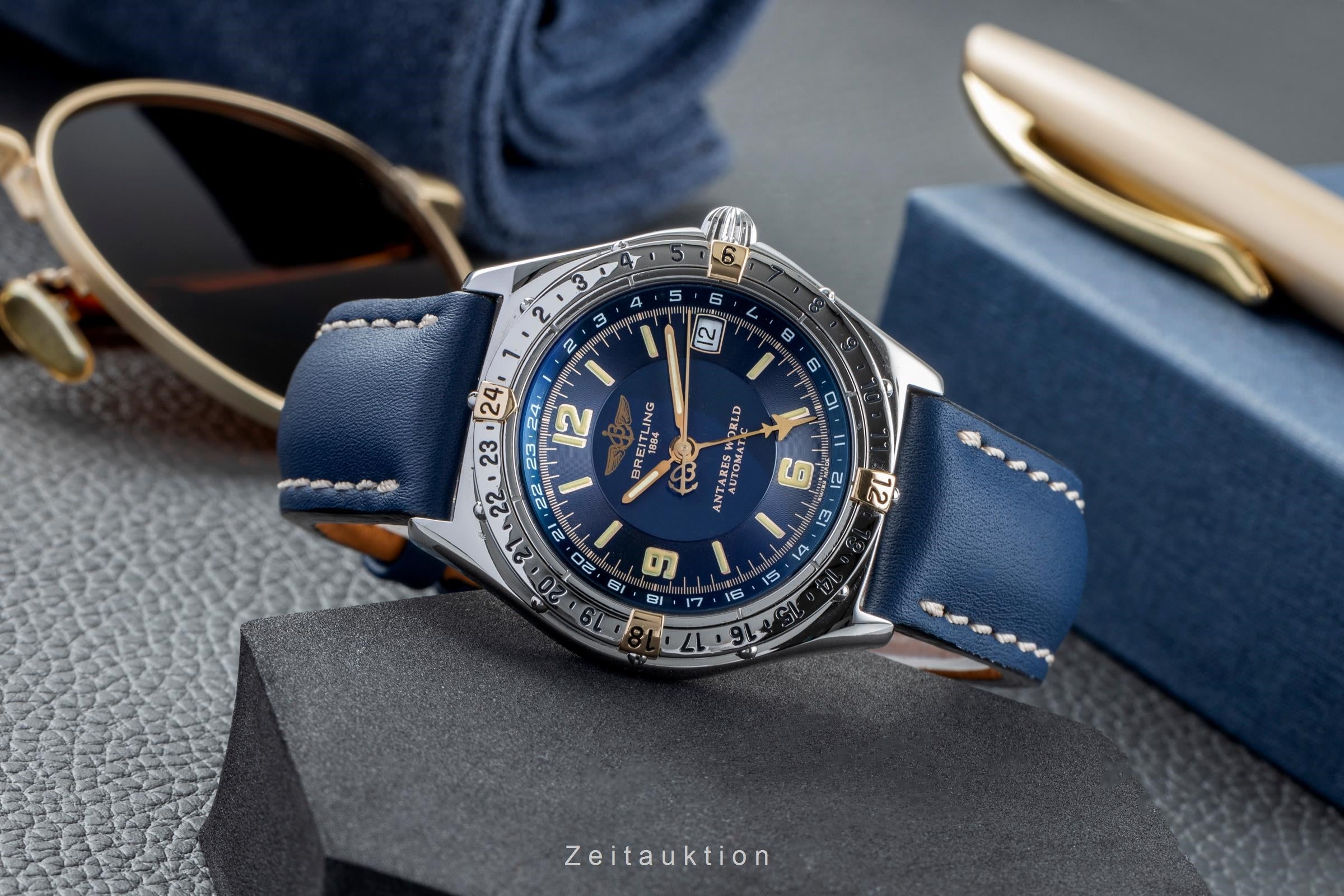 Breitling Antares acero / oro automático reloj para caballeros B 32047-074	  [2504232]