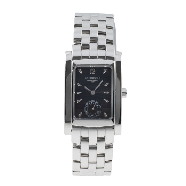 Longines Dolce Vita Black Dial Edelstahl Quarz Damenuhr Ref. L5.502.4 Klassiker [2504233]