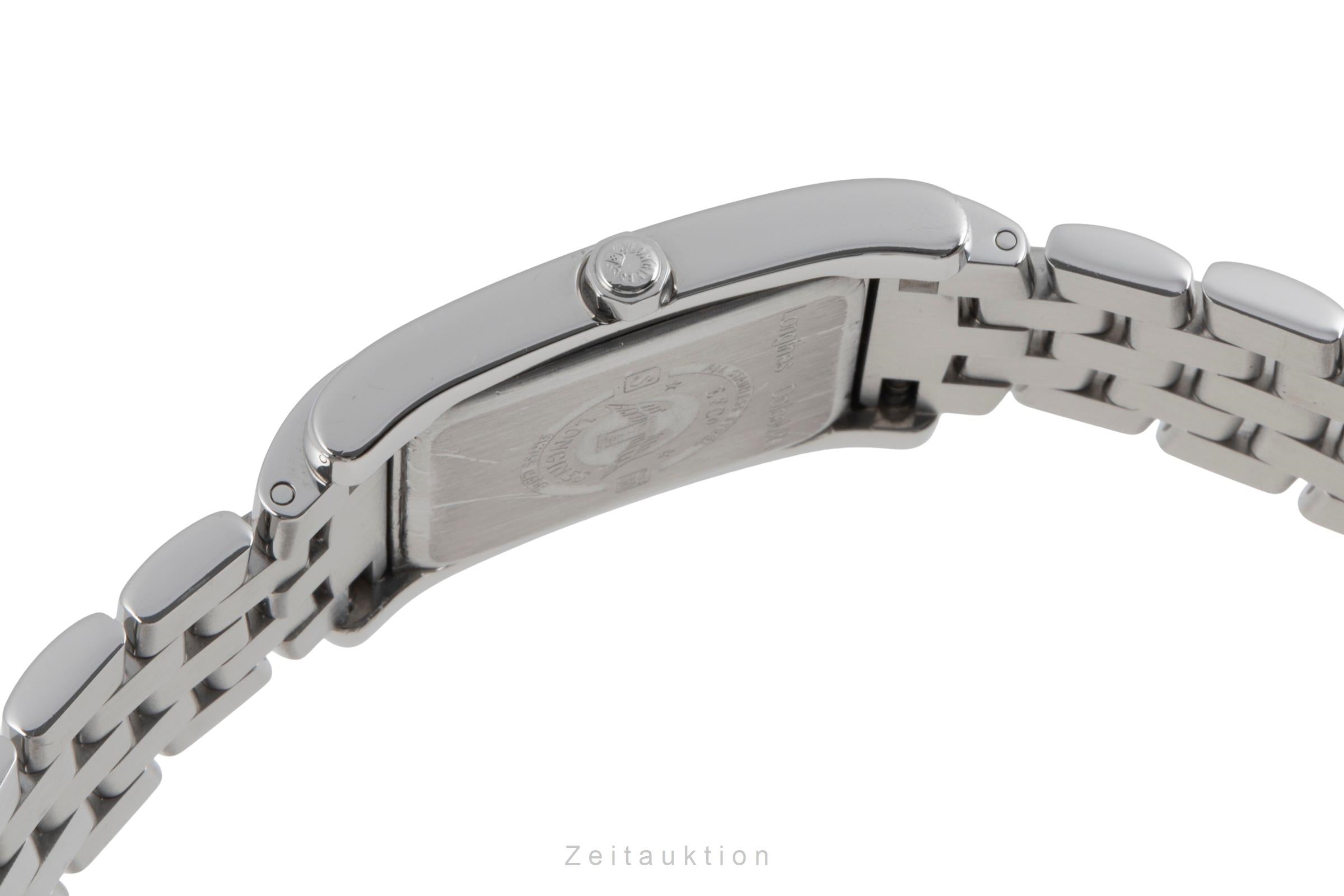 Longines Dolce Vita Black Dial Edelstahl Quarz Damenuhr Ref. L5.502.4 Klassiker [2504233]