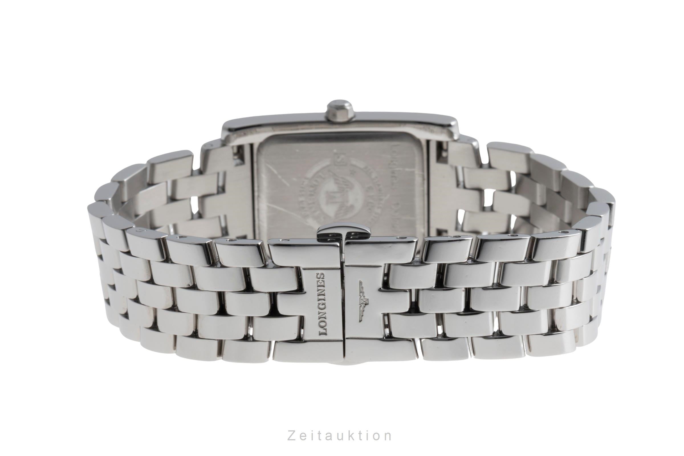 Longines Dolce Vita Black Dial Edelstahl Quarz Damenuhr Ref. L5.502.4 Klassiker [2504233]