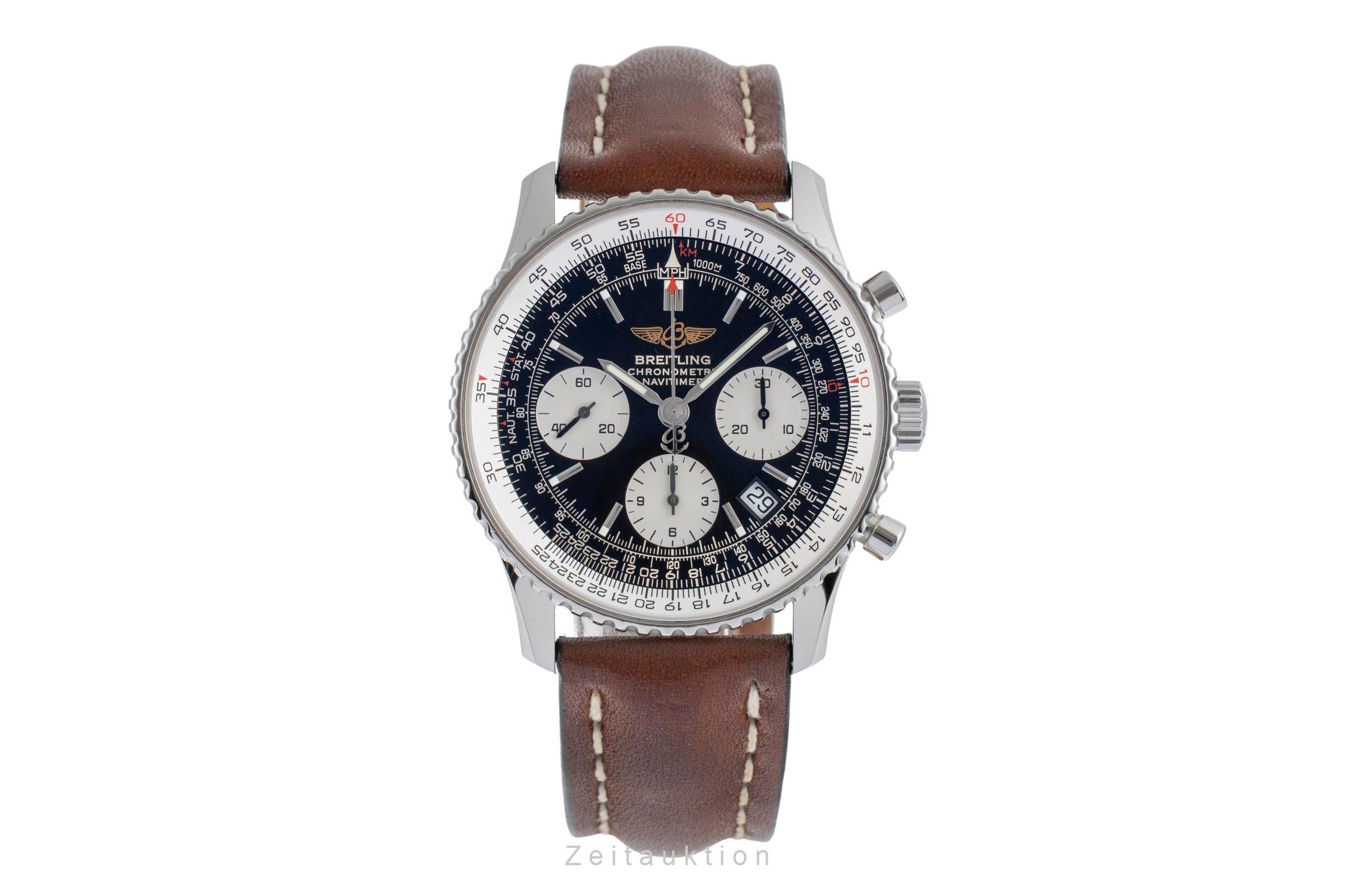 Breitling Navitimer Chronograph Edelstahl Automatik Ref. A23322 B&P VP: 9300 € [2504235]