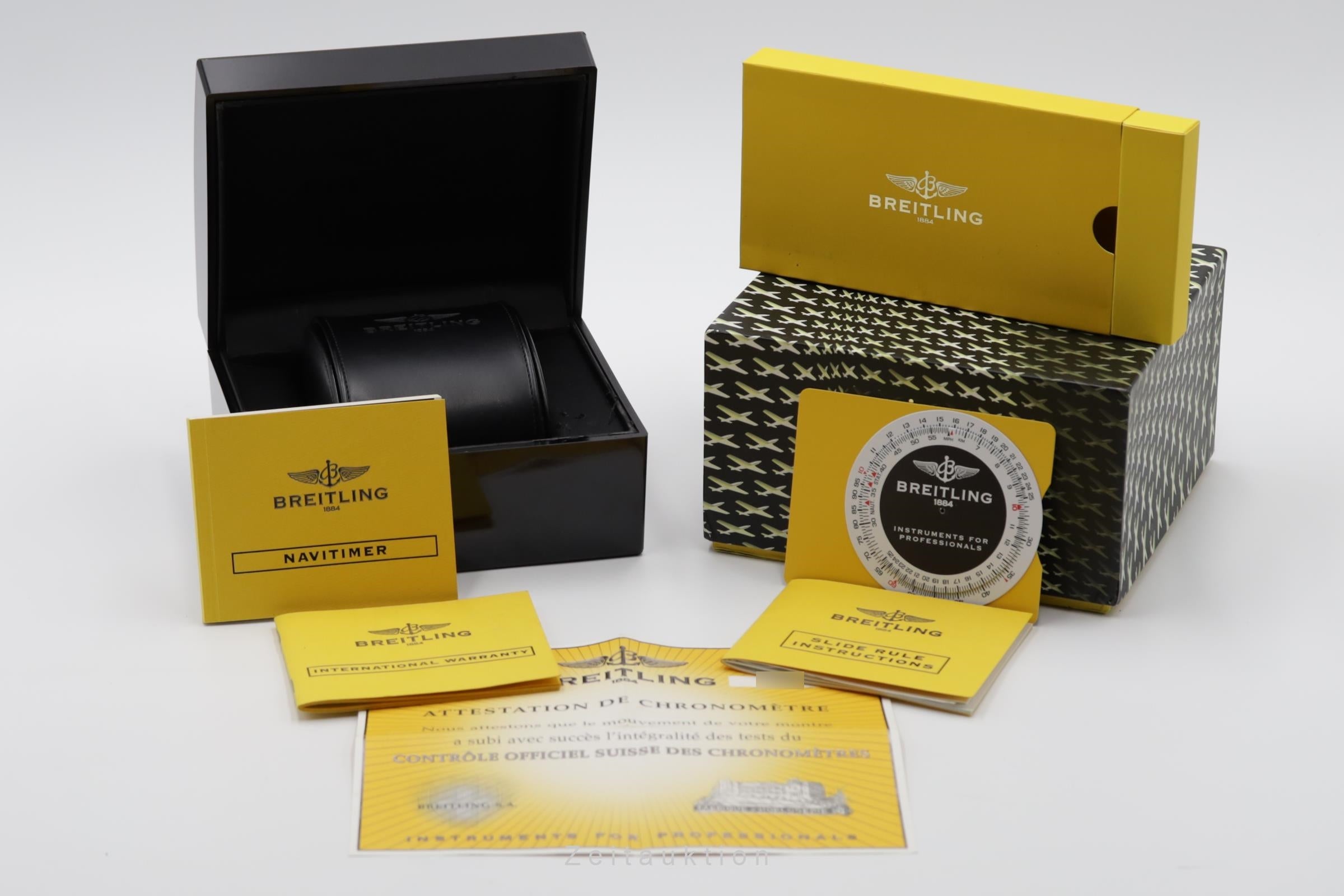 Breitling Navitimer Chronograph Edelstahl Automatik Ref. A23322 B&P VP: 9300 € [2504235]