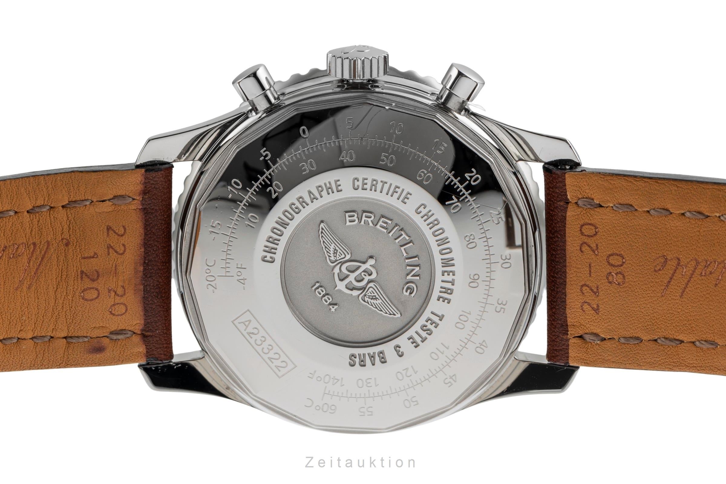 Breitling Navitimer Chronograph Edelstahl Automatik Ref. A23322 B&P VP: 9300 € [2504235]
