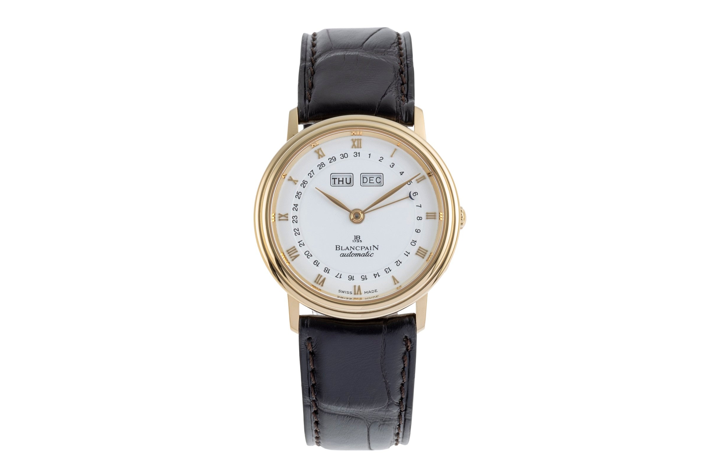 Blancpain Villeret 18 ct gold automatic men's watch 6695-1418  [2504239]