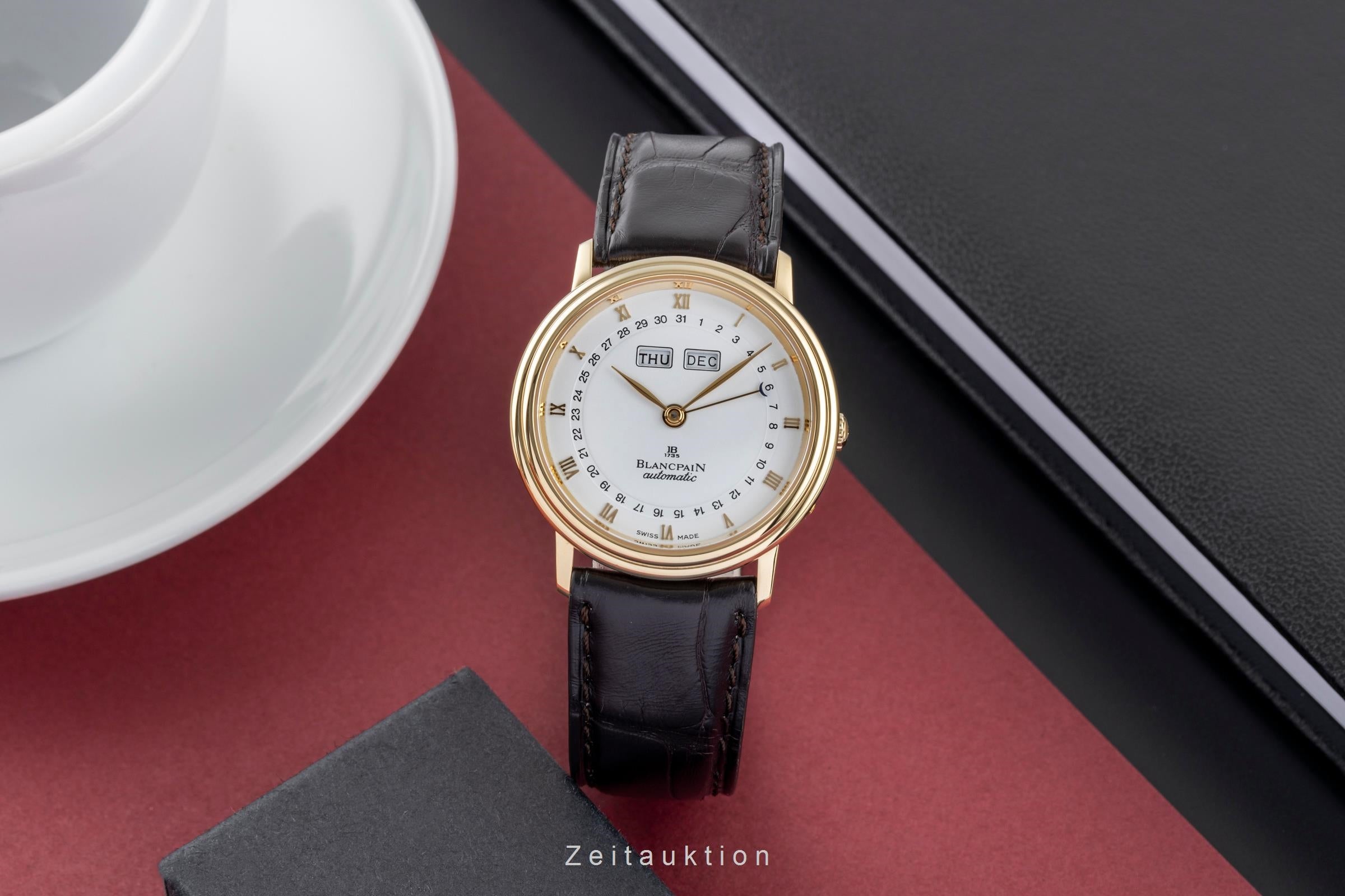 Blancpain Villeret 18 ct gold automatic men's watch 6695-1418  [2504239]