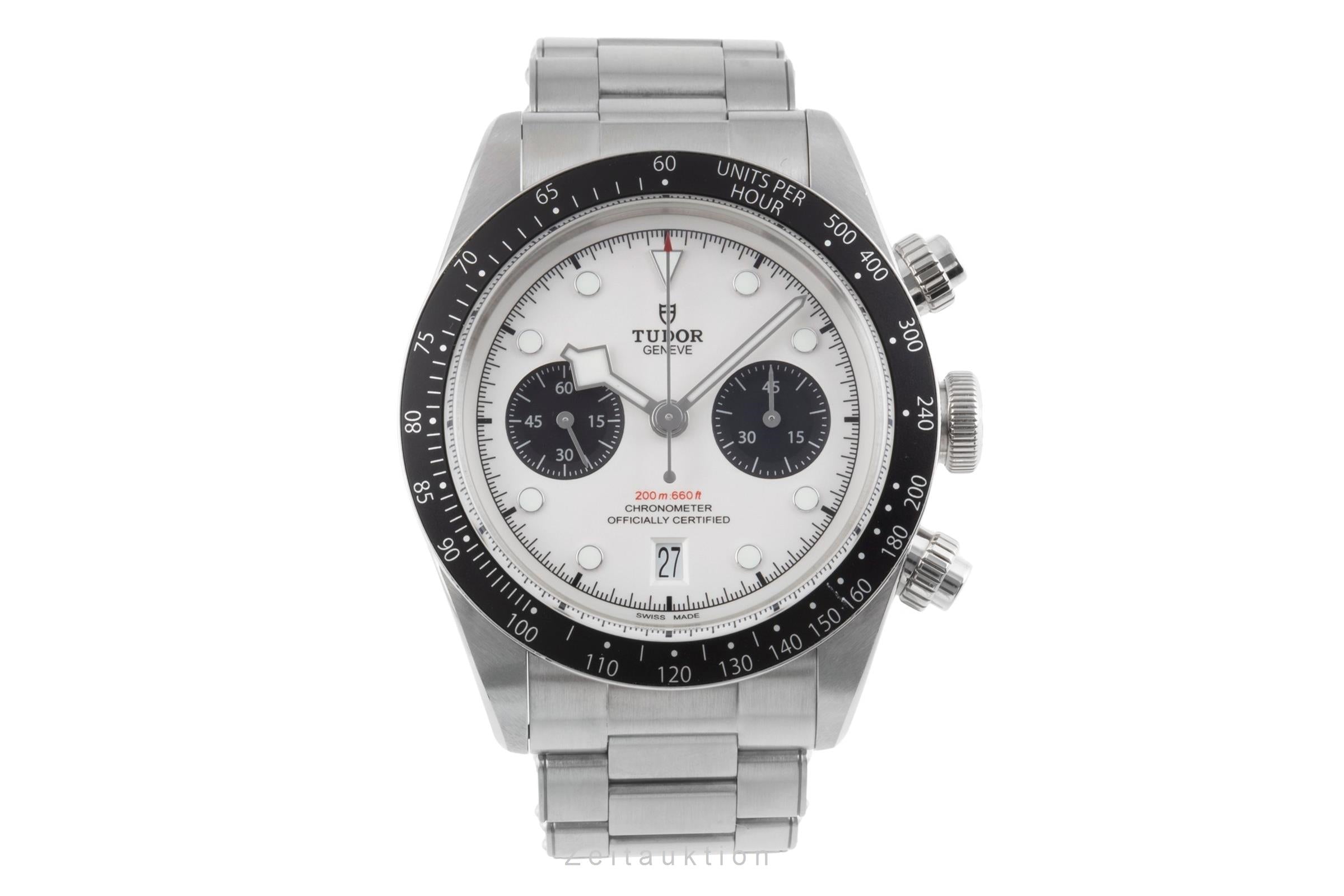 Tudor Black Bay chronograph steel automatic men's watch 79360N-0002 LP: 5760EUR  [2504240]