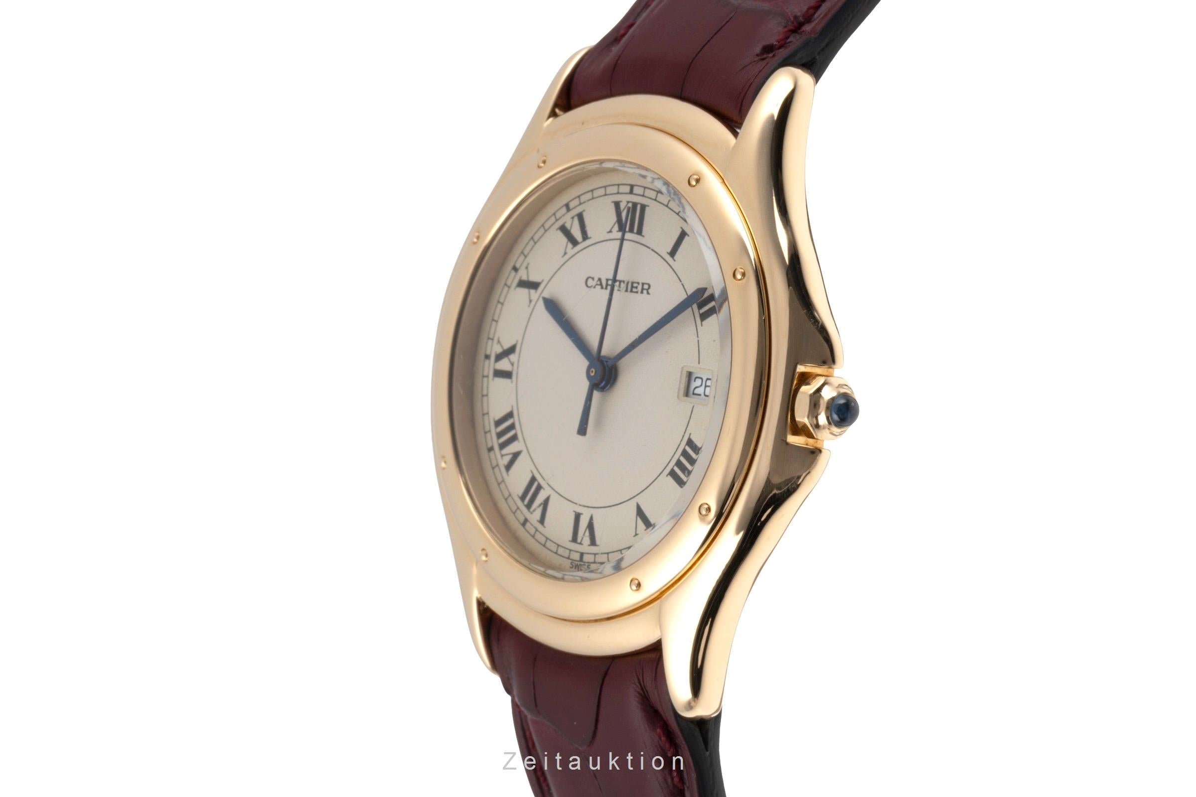 Cartier Cougar oro de 18 quilates cuarzo reloj para caballeros 116000R, W3500453  [2504241]