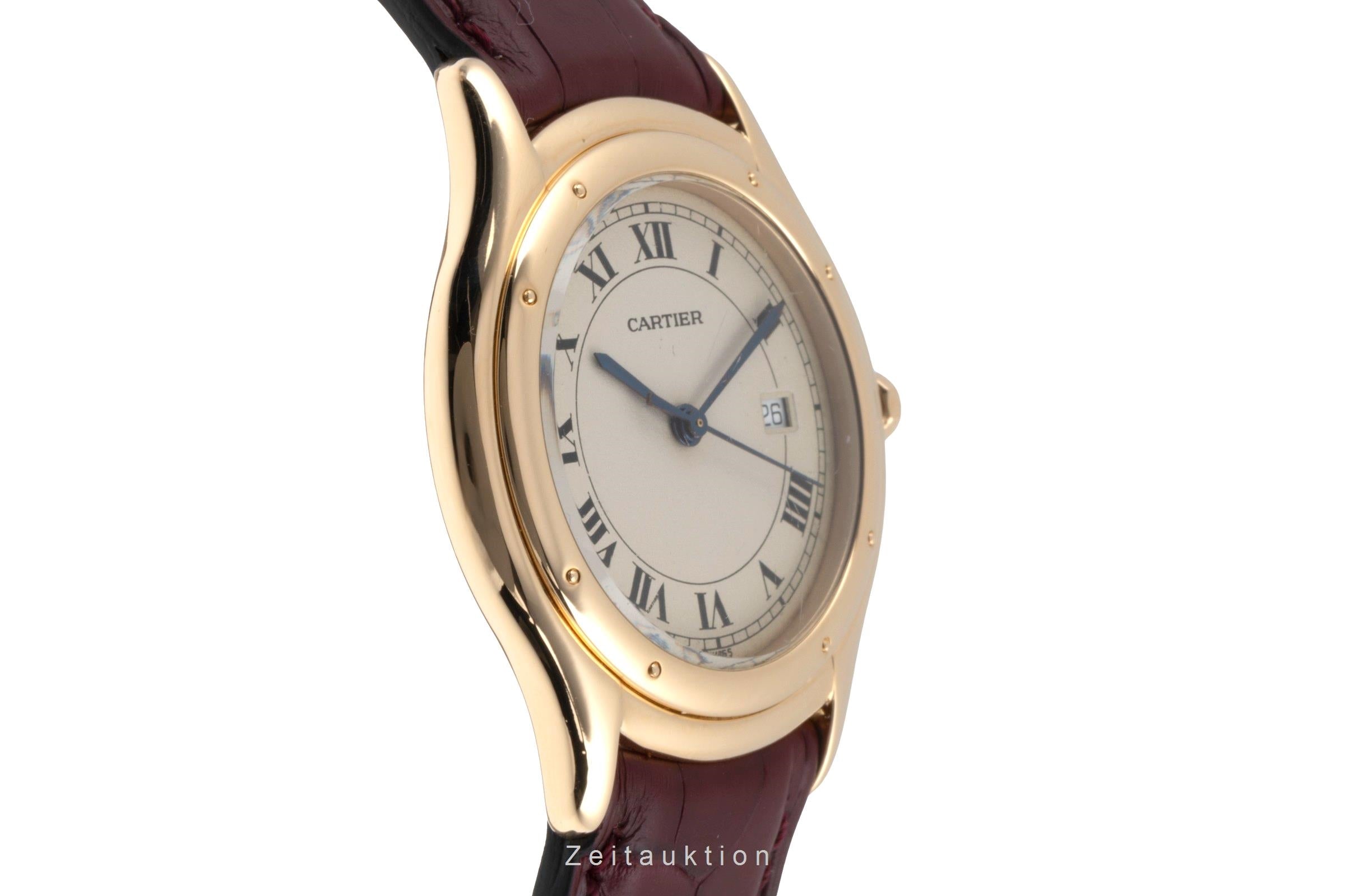 Cartier Cougar oro de 18 quilates cuarzo reloj para caballeros 116000R, W3500453  [2504241]