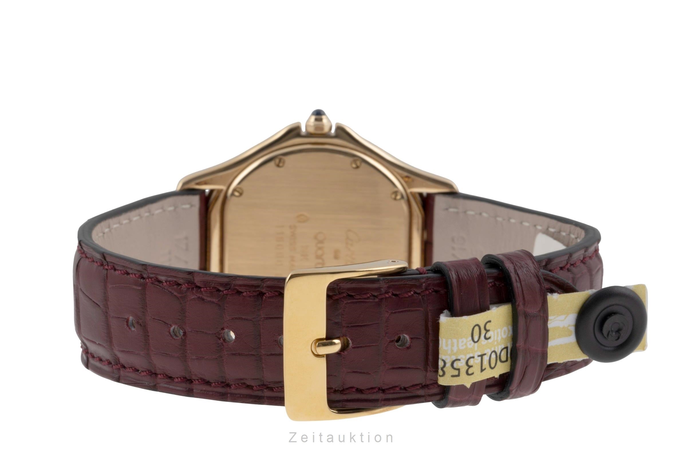 Cartier Cougar oro de 18 quilates cuarzo reloj para caballeros 116000R, W3500453  [2504241]