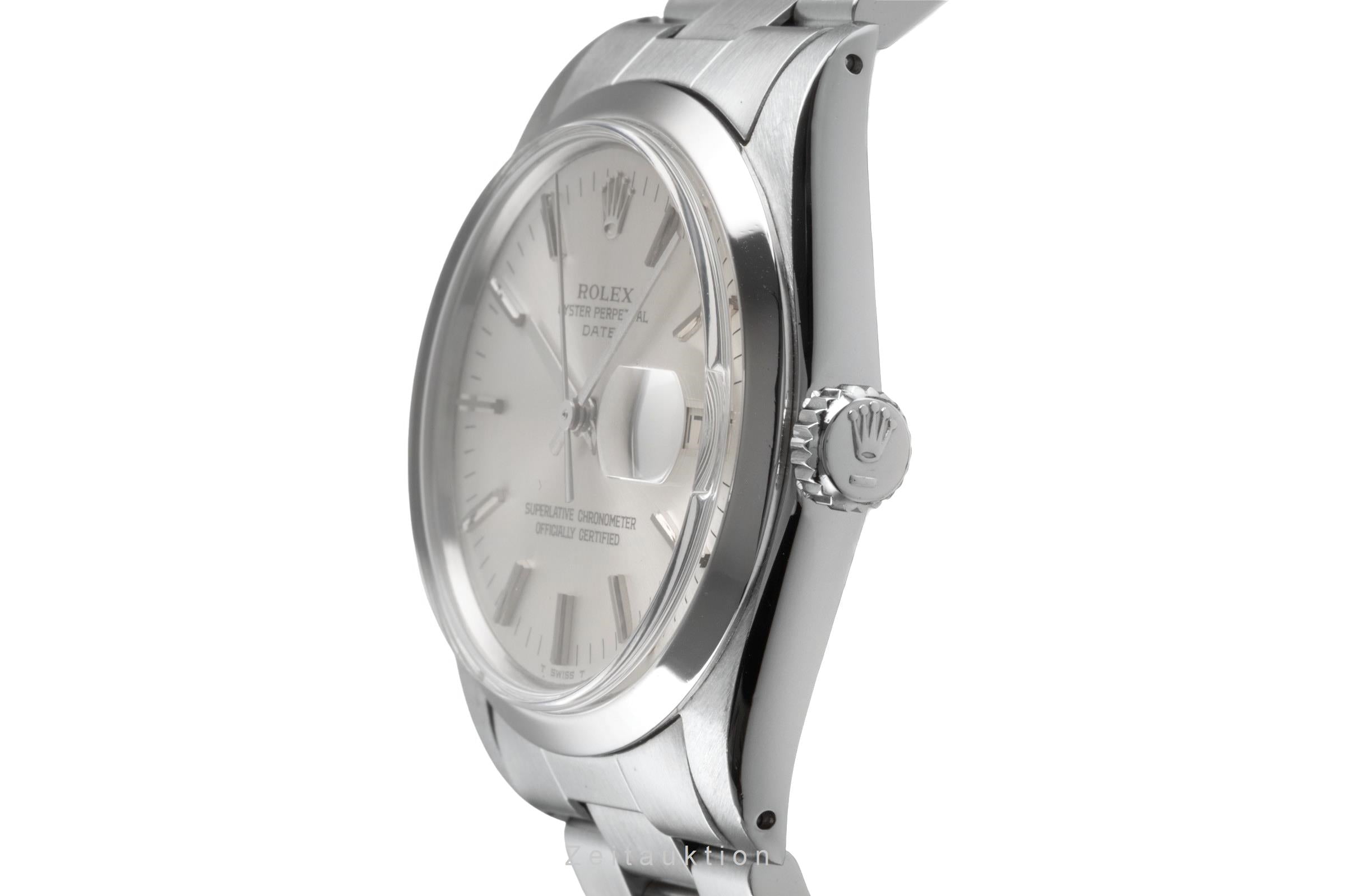 Rolex Date acciaio automatismo orologio da uomo 1500  [2504249]