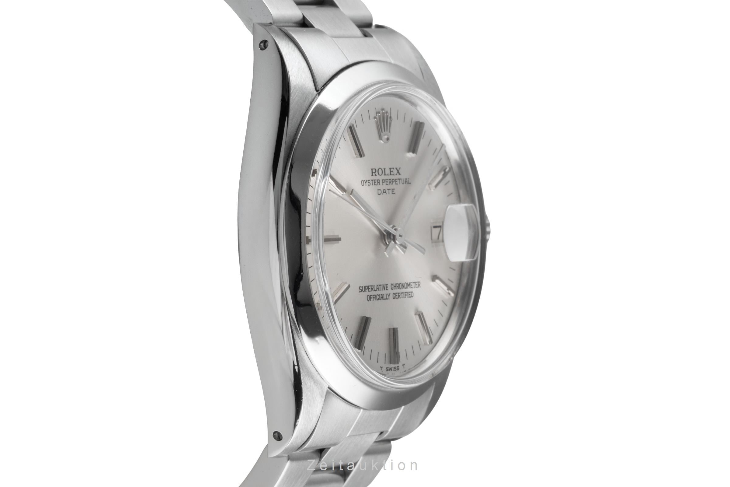 Rolex Date acciaio automatismo orologio da uomo 1500  [2504249]