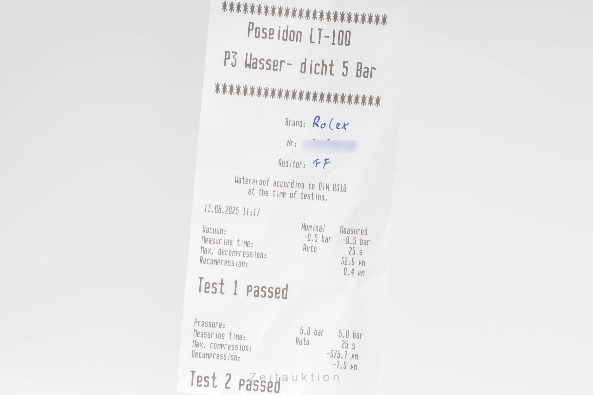 Rolex Date acciaio automatismo orologio da uomo 1500  [2504249]