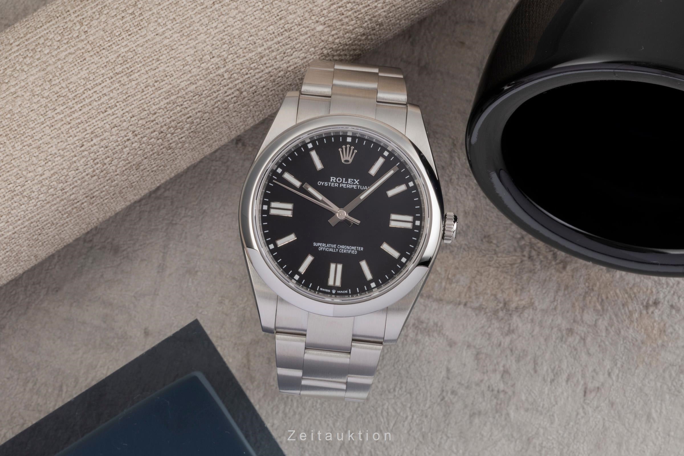 Rolex Oyster Perpetual steel automatic men's watch 124300  [2504250]