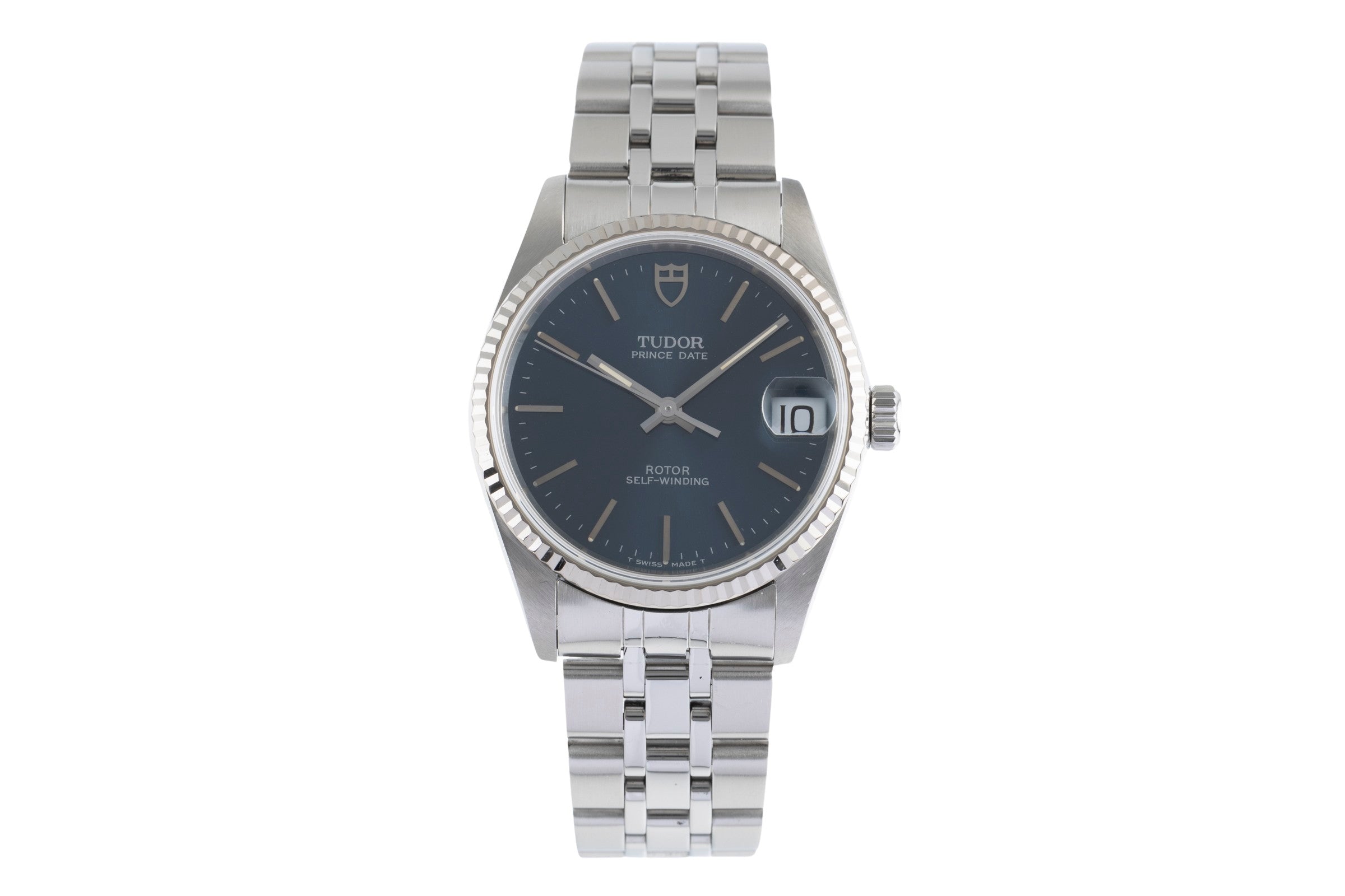 Tudor Prince Date steel / white gold automatic women's watch 72034  [2504251]