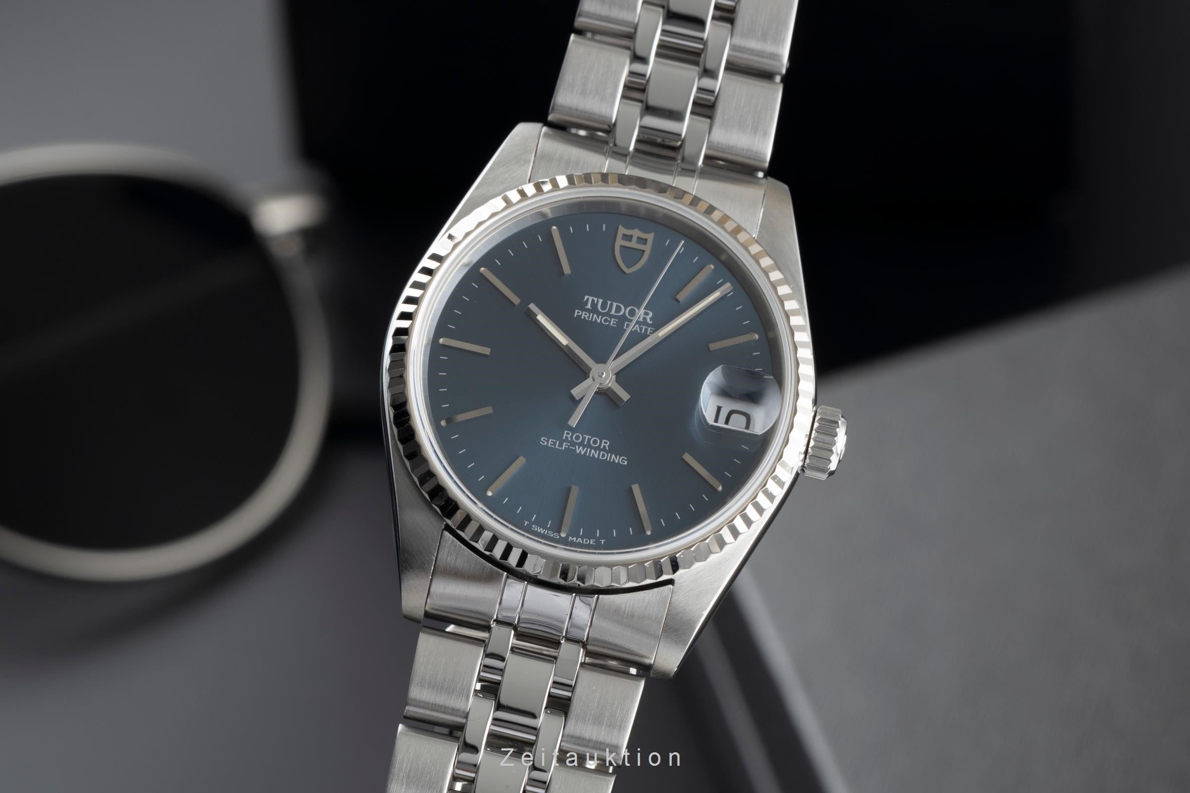 Tudor Prince Date steel / white gold automatic women's watch 72034  [2504251]