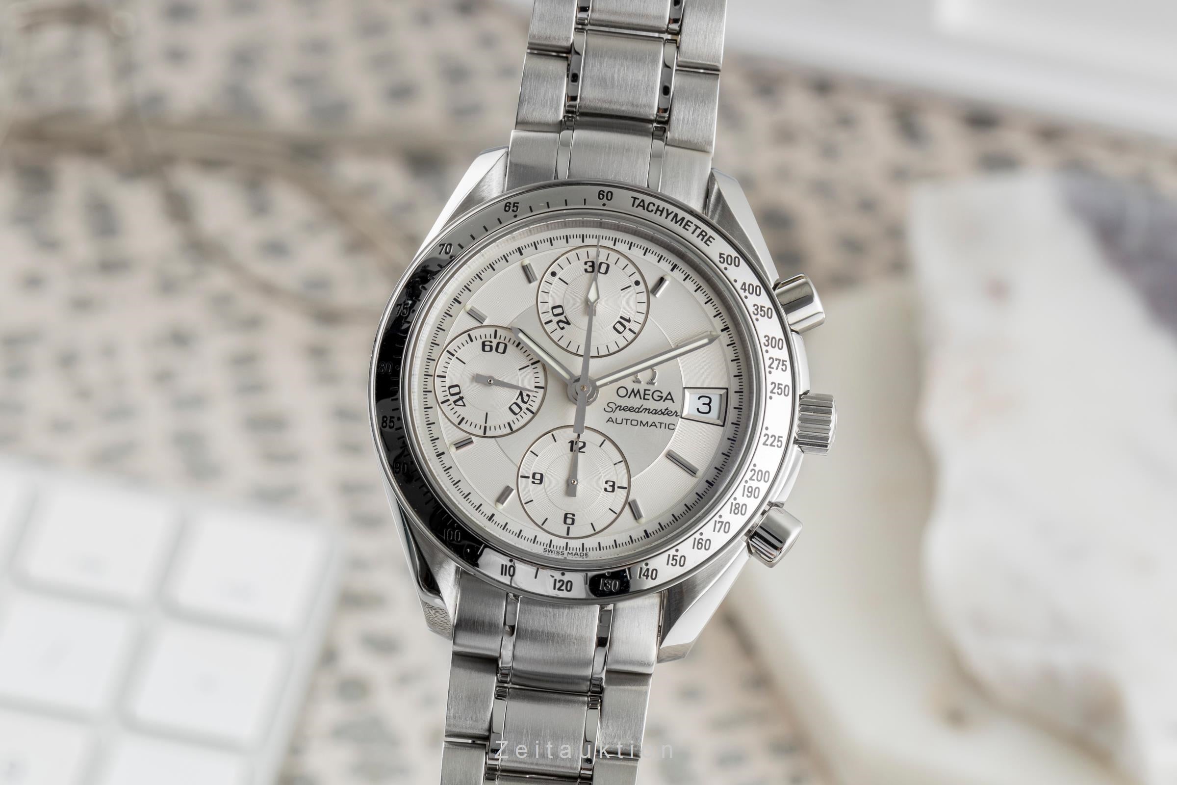 Omega Speedmaster Date chronograph steel automatic men's watch 3513.30.00  [2504252]